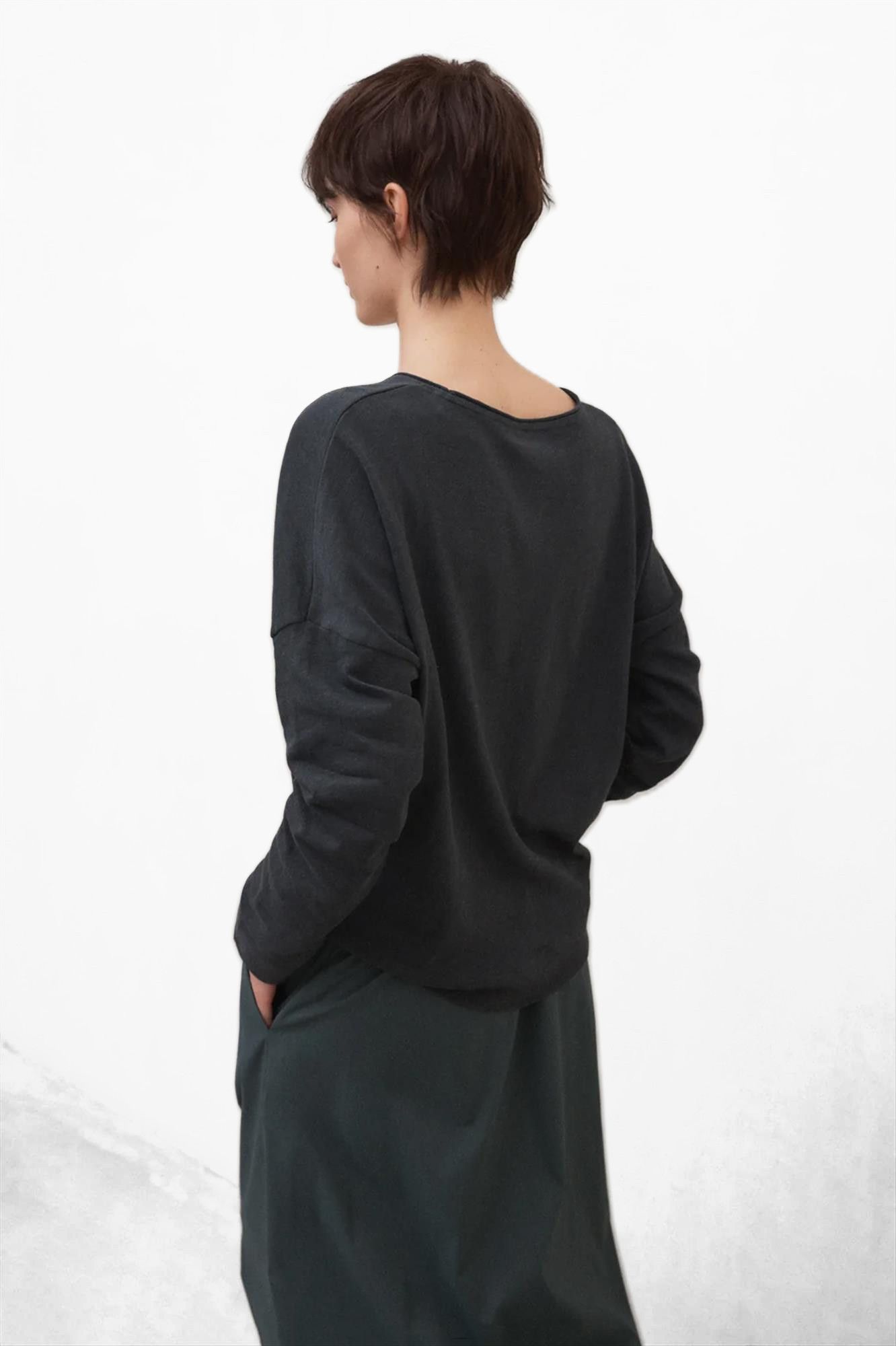 ECOALF - Grijsgroene Verone longsleeve