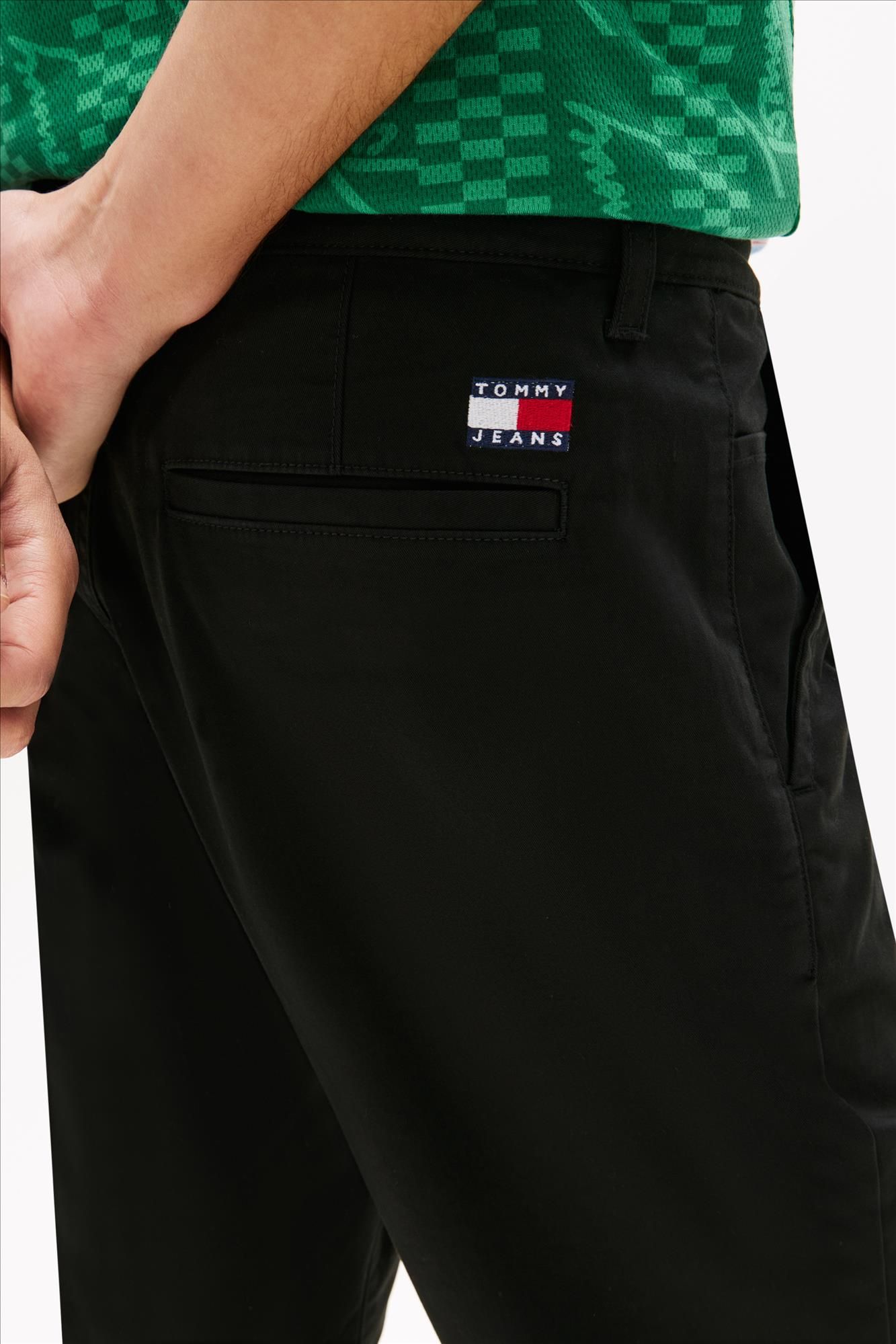 Tommy Jeans - Zwarte Scanton slim short