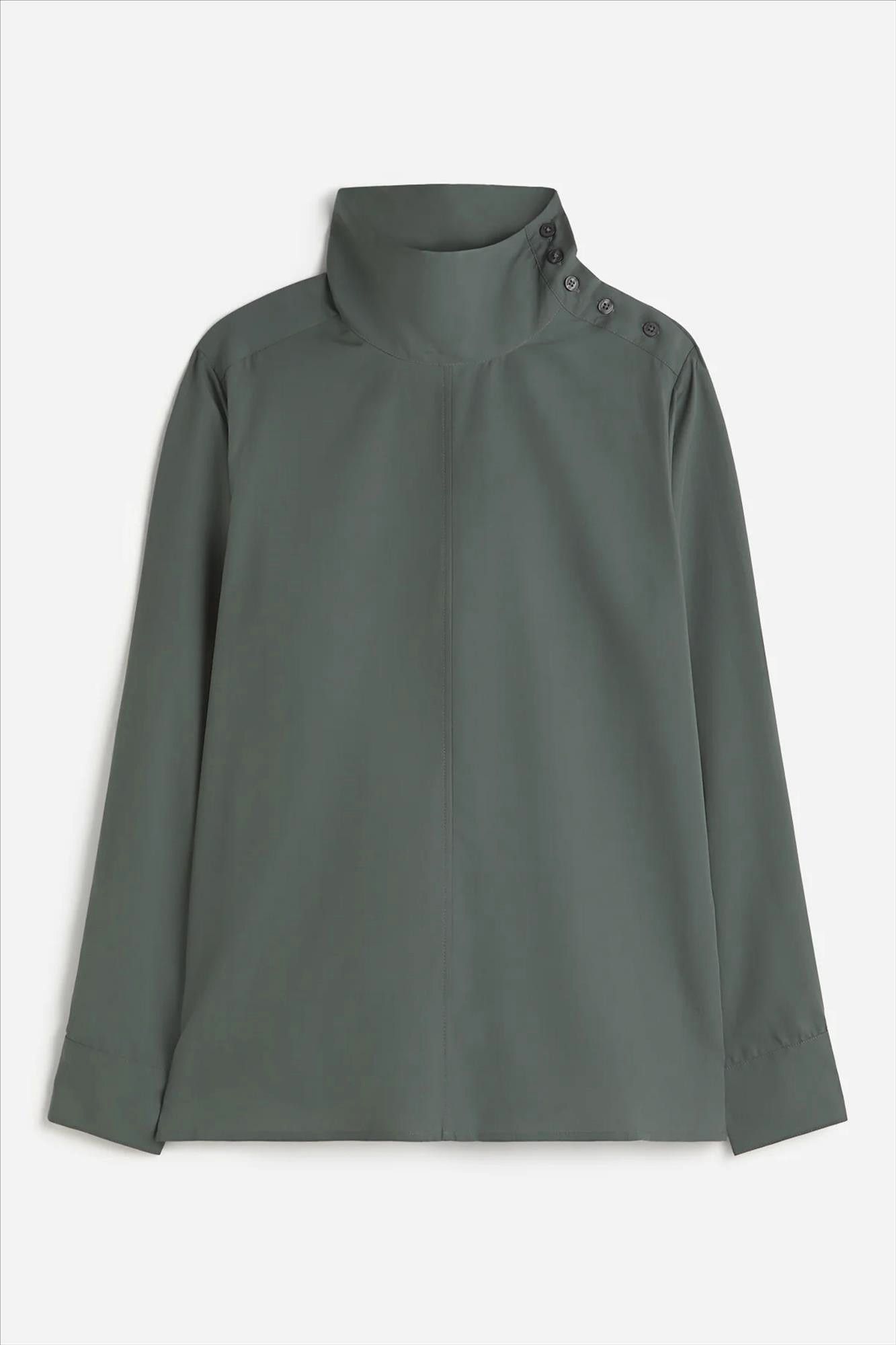 ECOALF - Kaki Norgen blouse