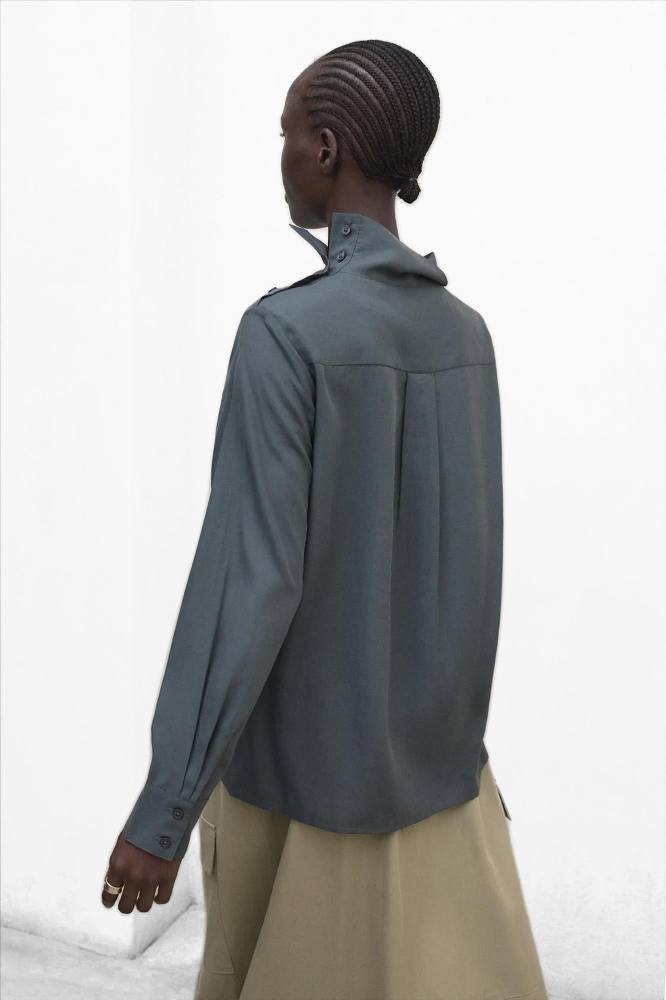 ECOALF - Kaki Norgen blouse