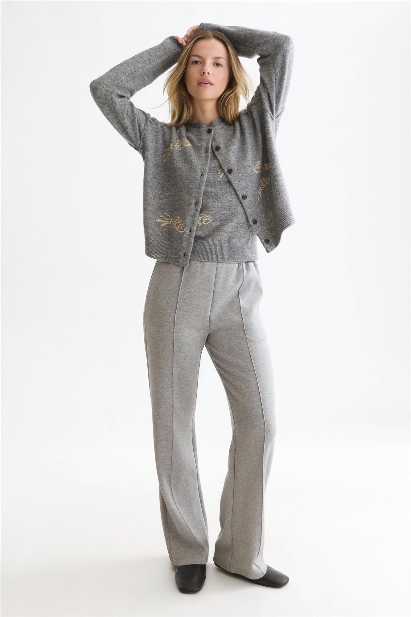 Scotch & Soda - Grijze Modal sweatpants