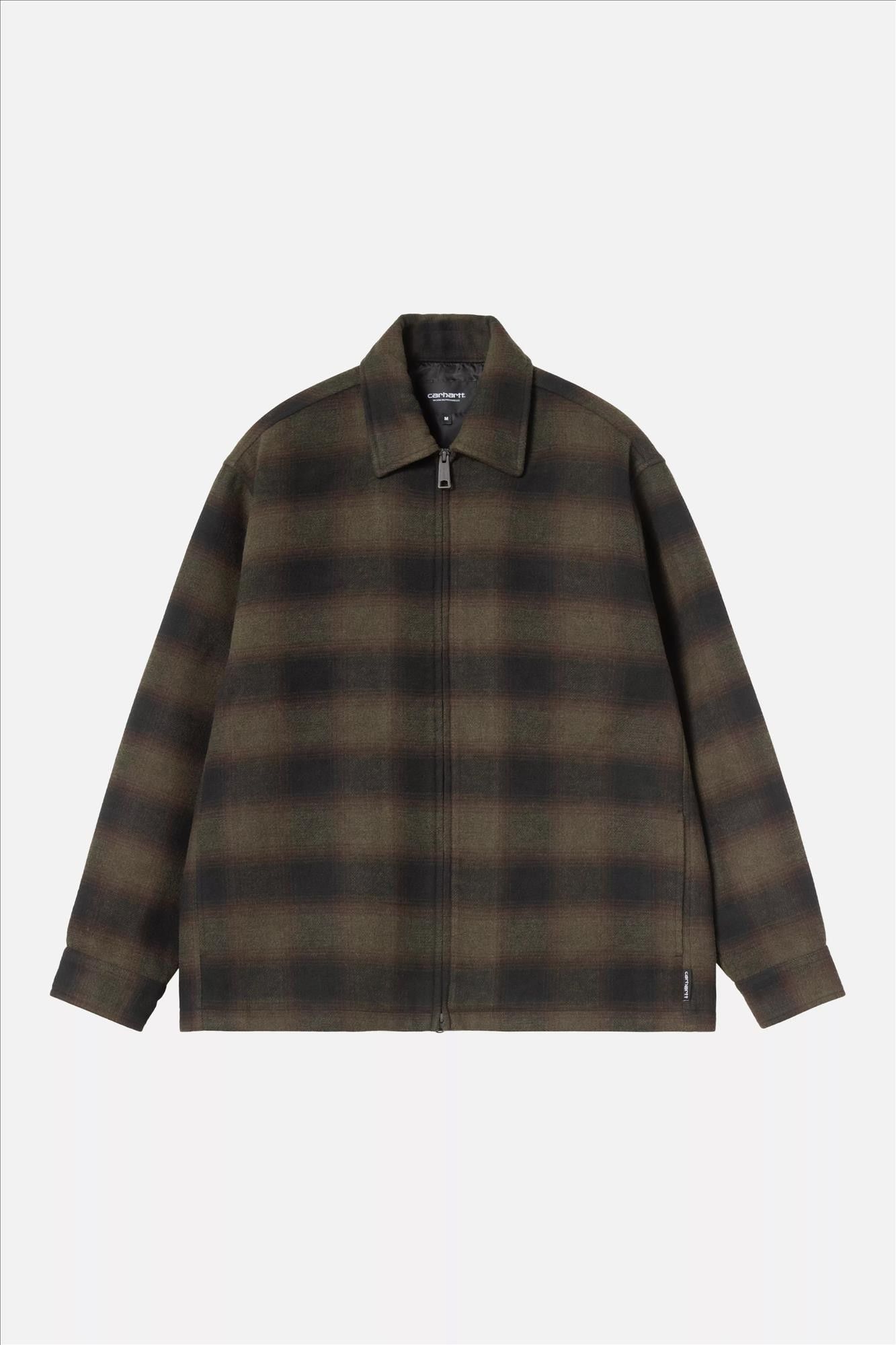 Carhartt WIP - Kaki-Donkerblauwe Alton jas
