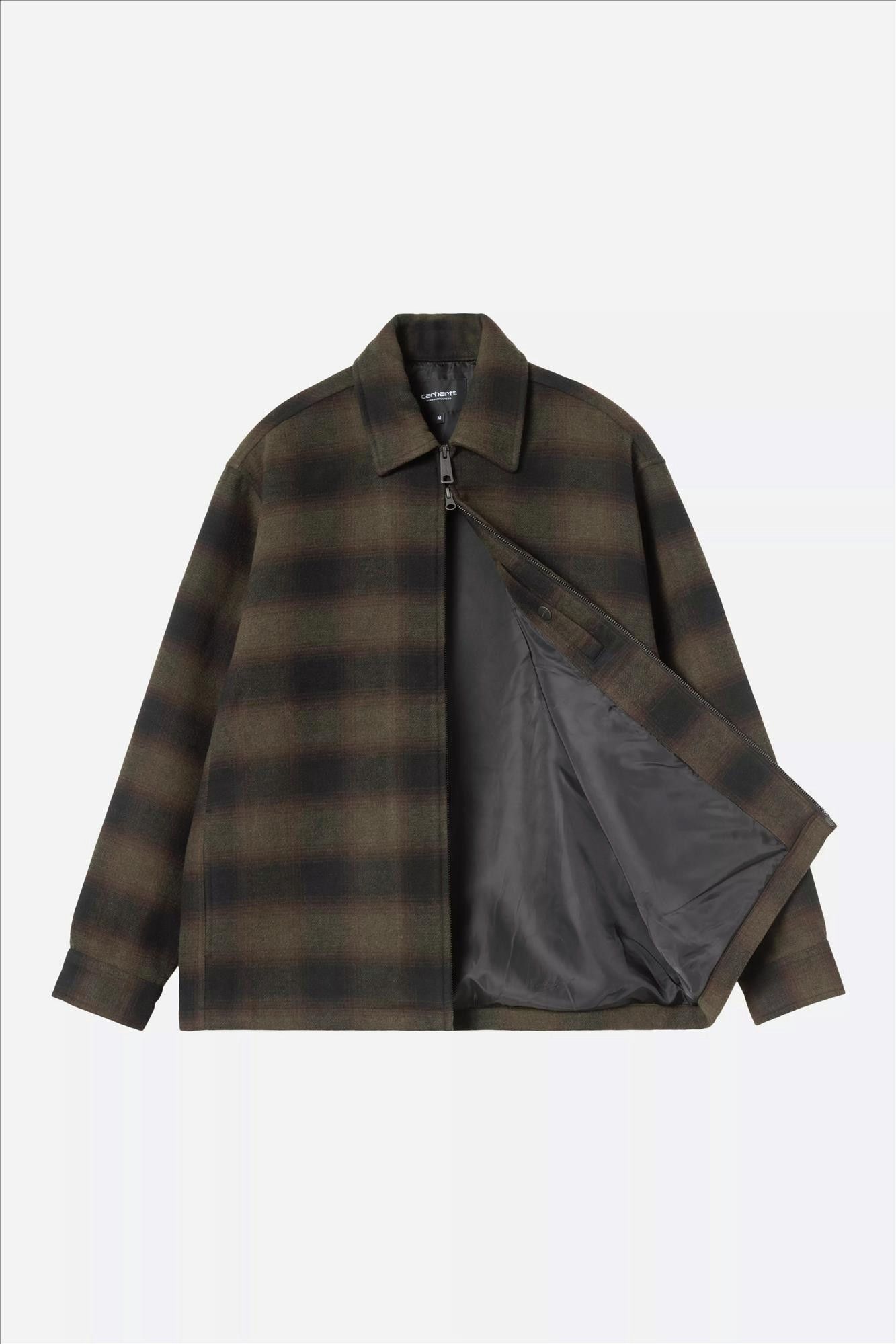 Carhartt WIP - Kaki-Donkerblauwe Alton jas