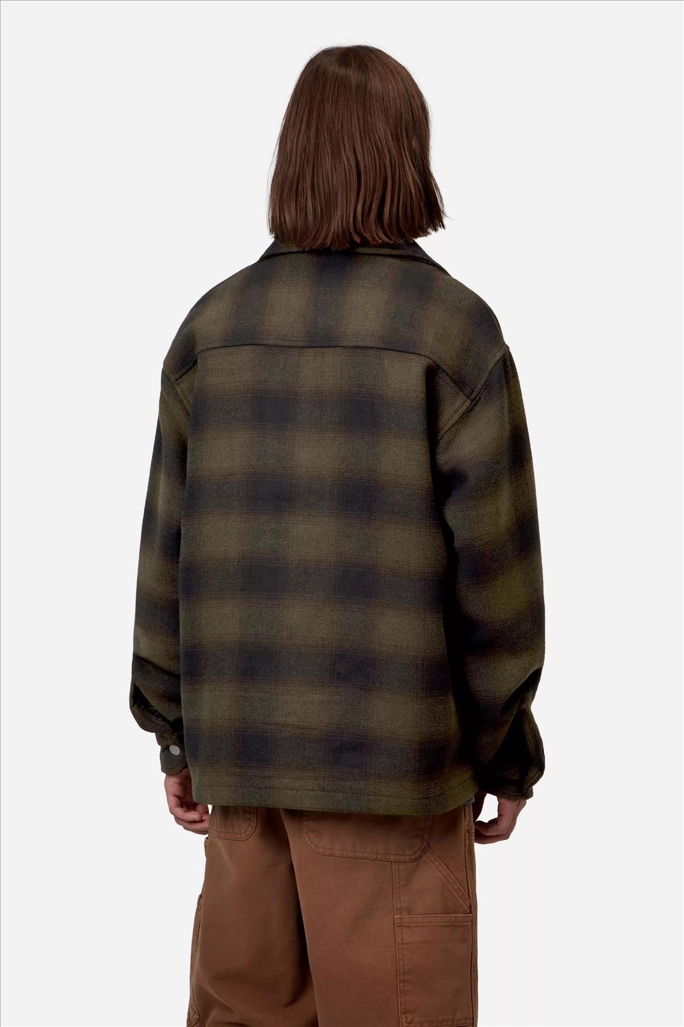 Carhartt WIP - Kaki-Donkerblauwe Alton jas