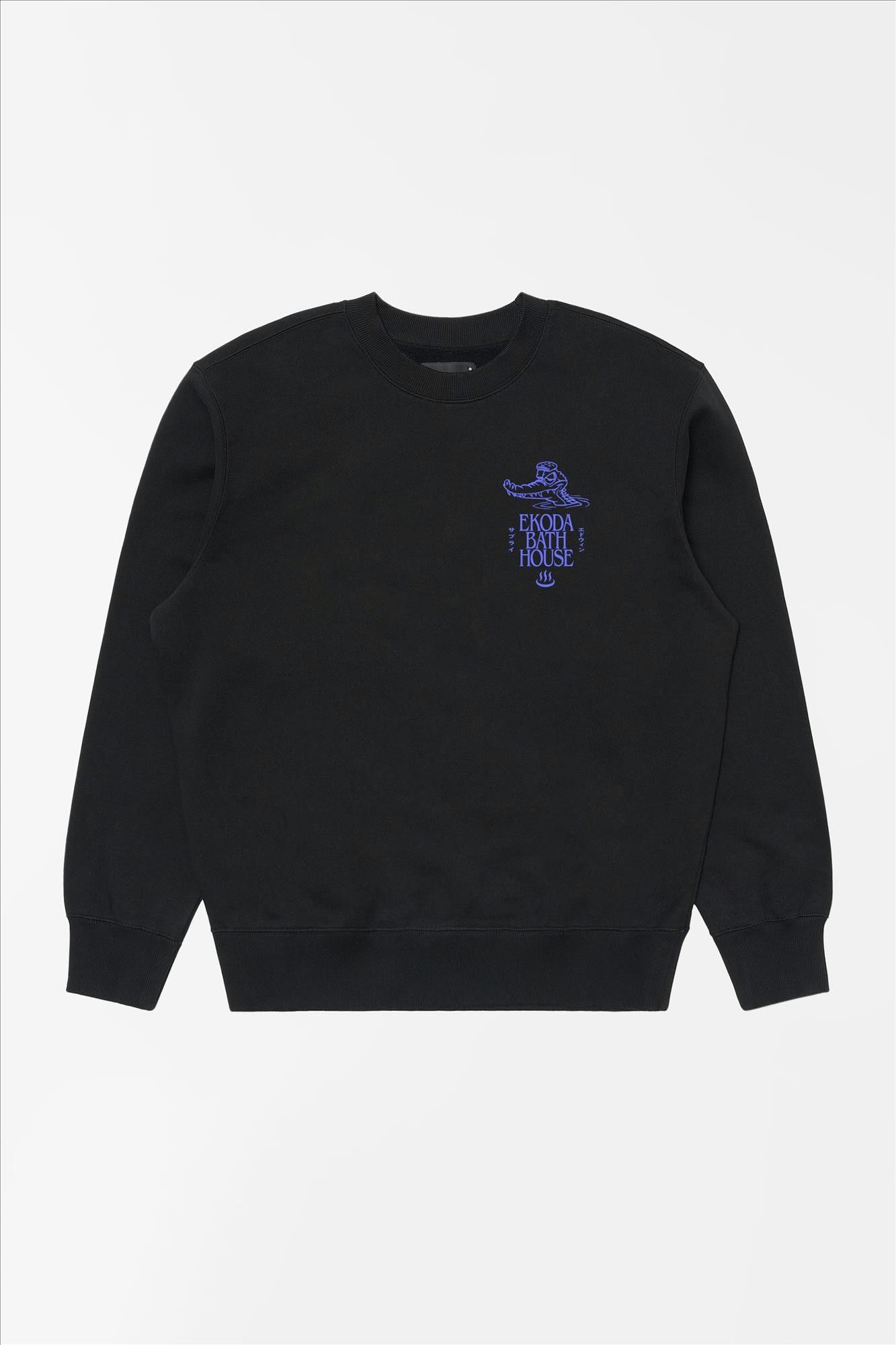 Edwin - Zwarte Ekoda Bath House sweater