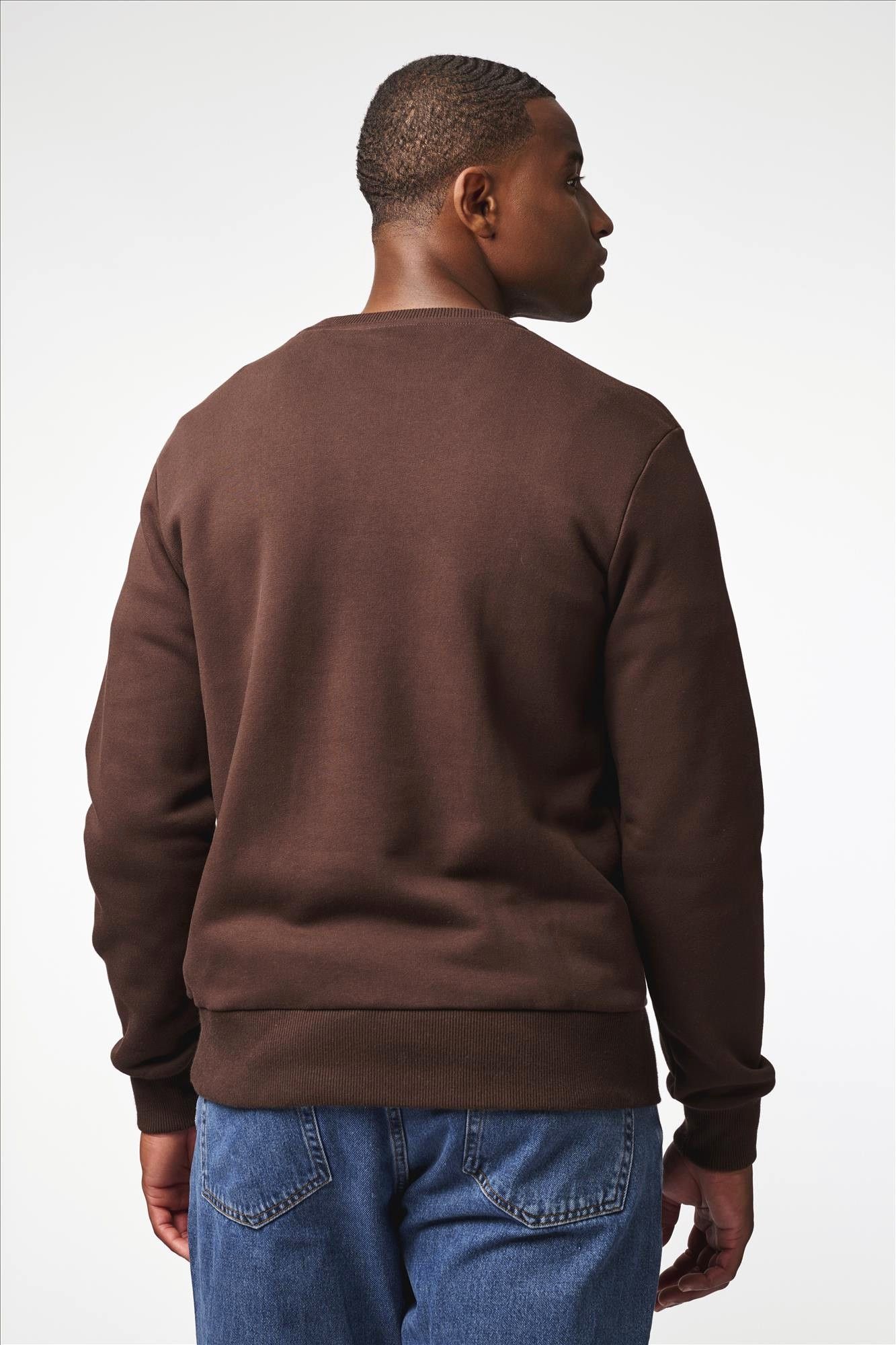 Antwrp - Donkerbruine Woodpecker sweater