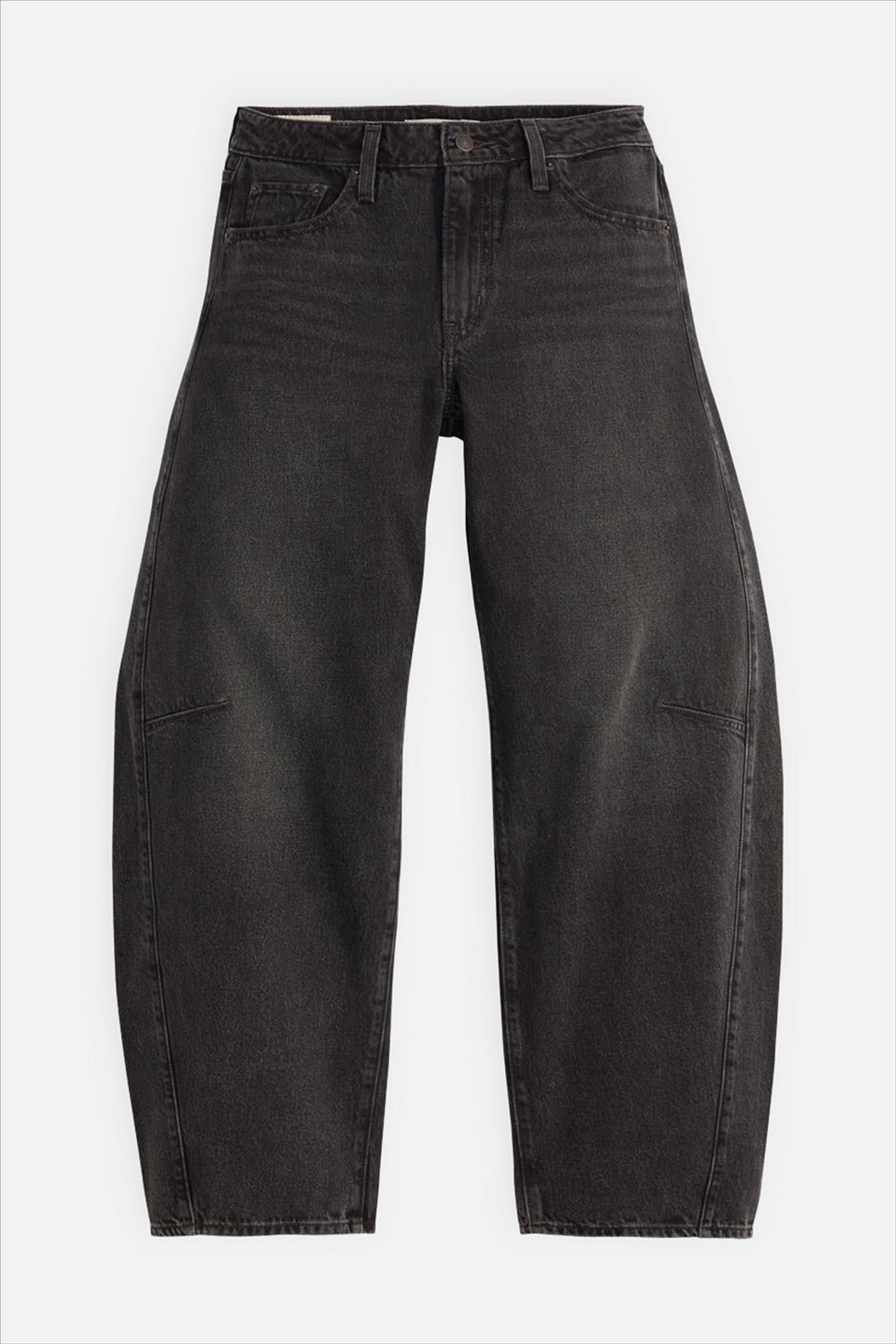 Levi's - Zwarte Baggy Dad Barrel jeans