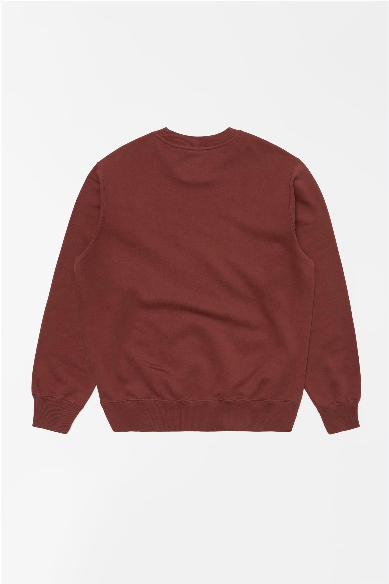 Edwin - Roodbruine Hibiki sweater