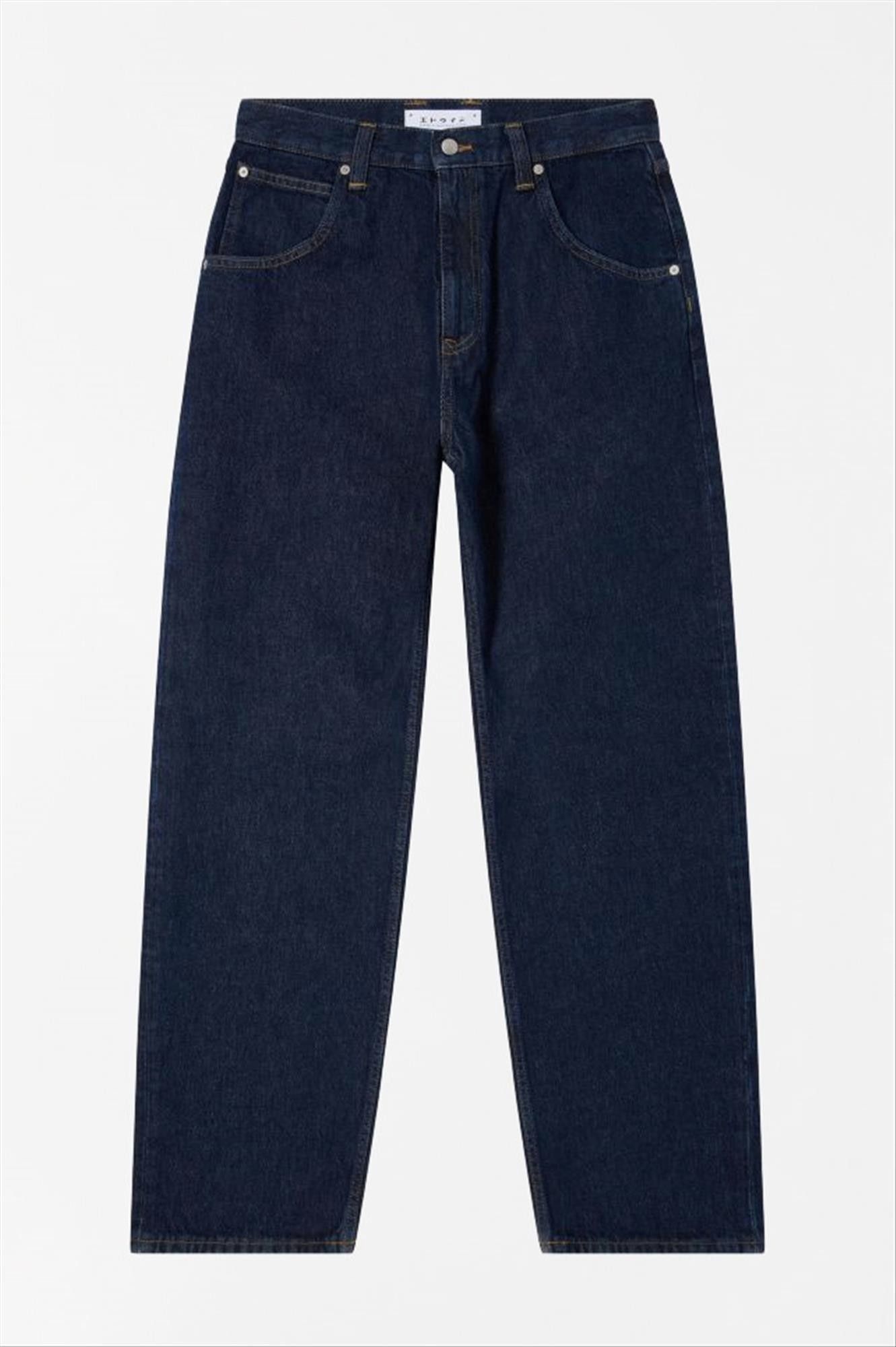 Edwin - Donkerblauwe Tyrell loose tapered jeans
