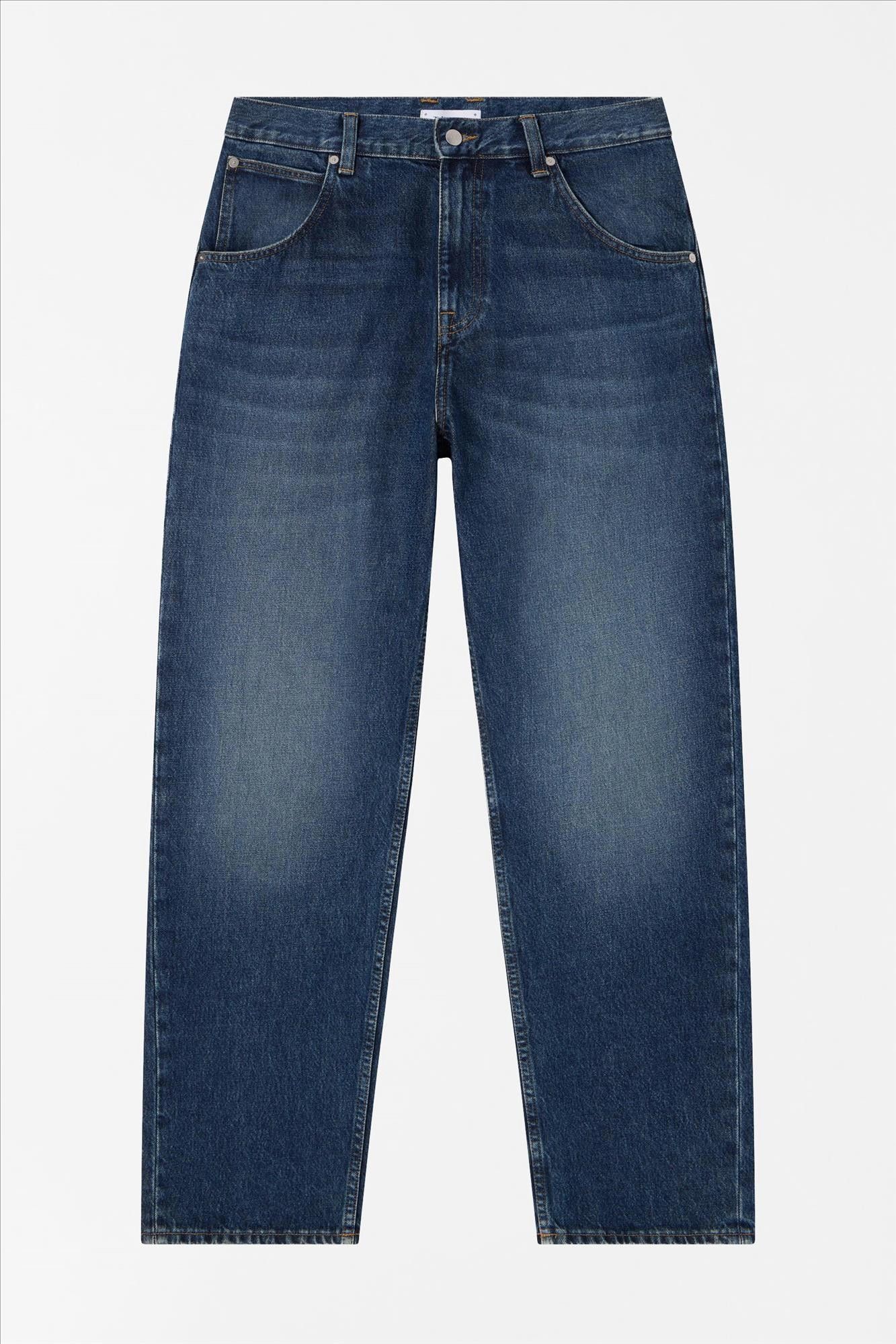 Edwin - Blauwe Faded Tyrell loose tapered jeans