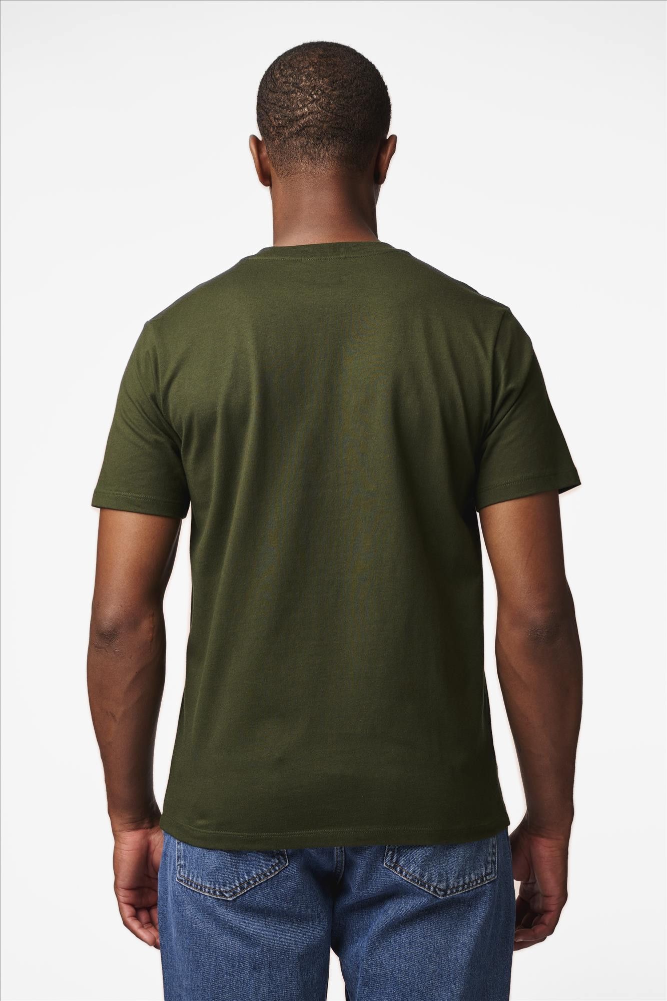 Antwrp - Donkergroene Basic T-shirt