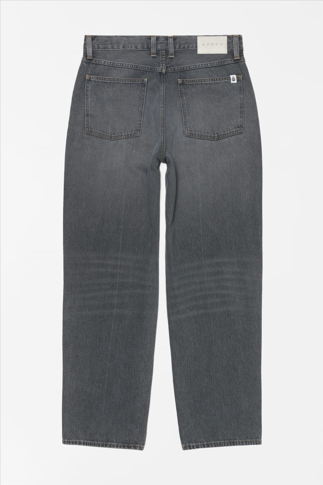 Edwin - Grijze Tyrell loose tapered jeans