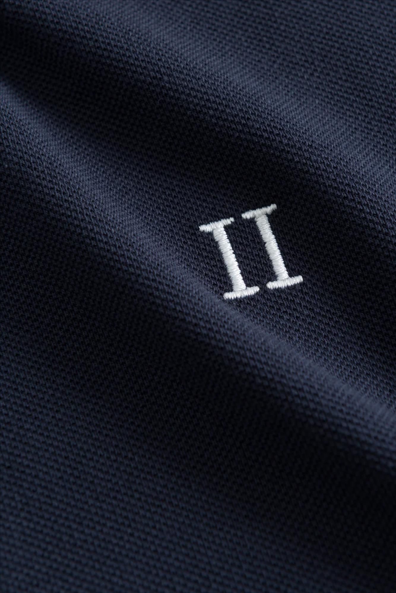 LES DEUX  - Donkerblauwe Piqué t-shirt