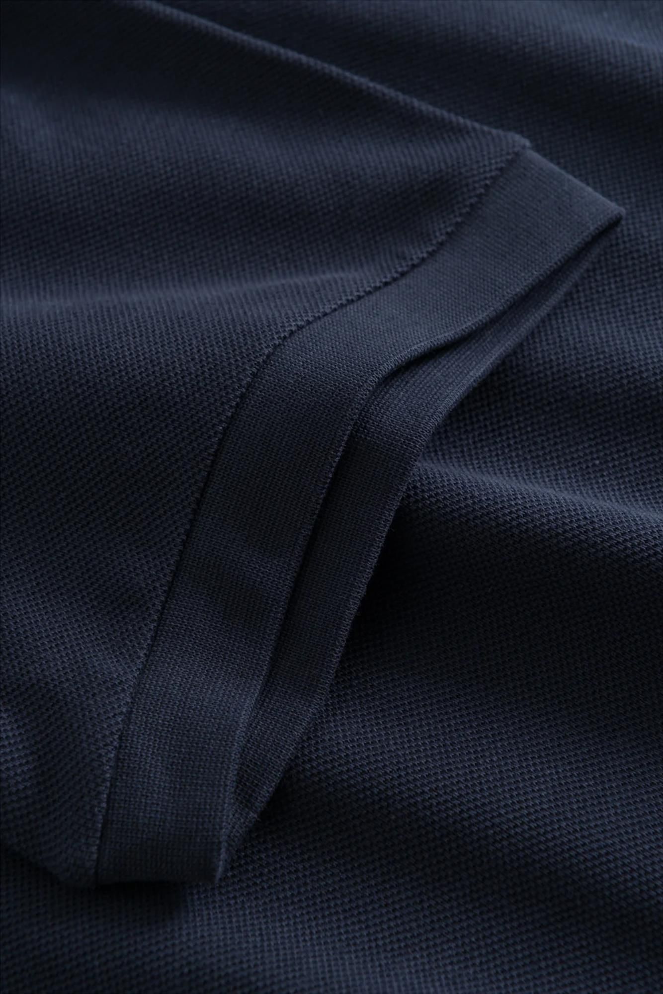 LES DEUX  - Donkerblauwe Piqué t-shirt