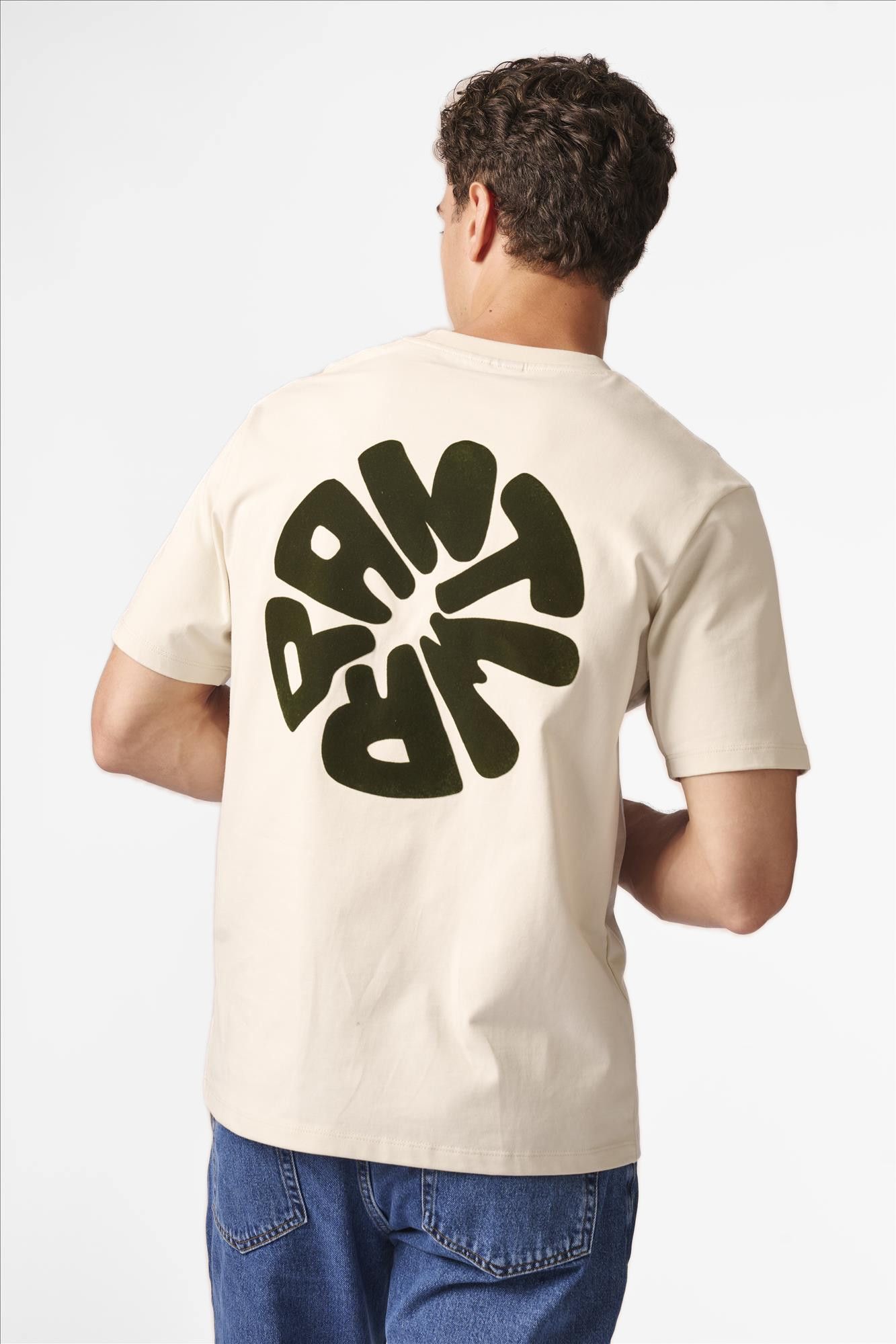 Antwrp - Ecru ANTWRP Backprint T-shirt