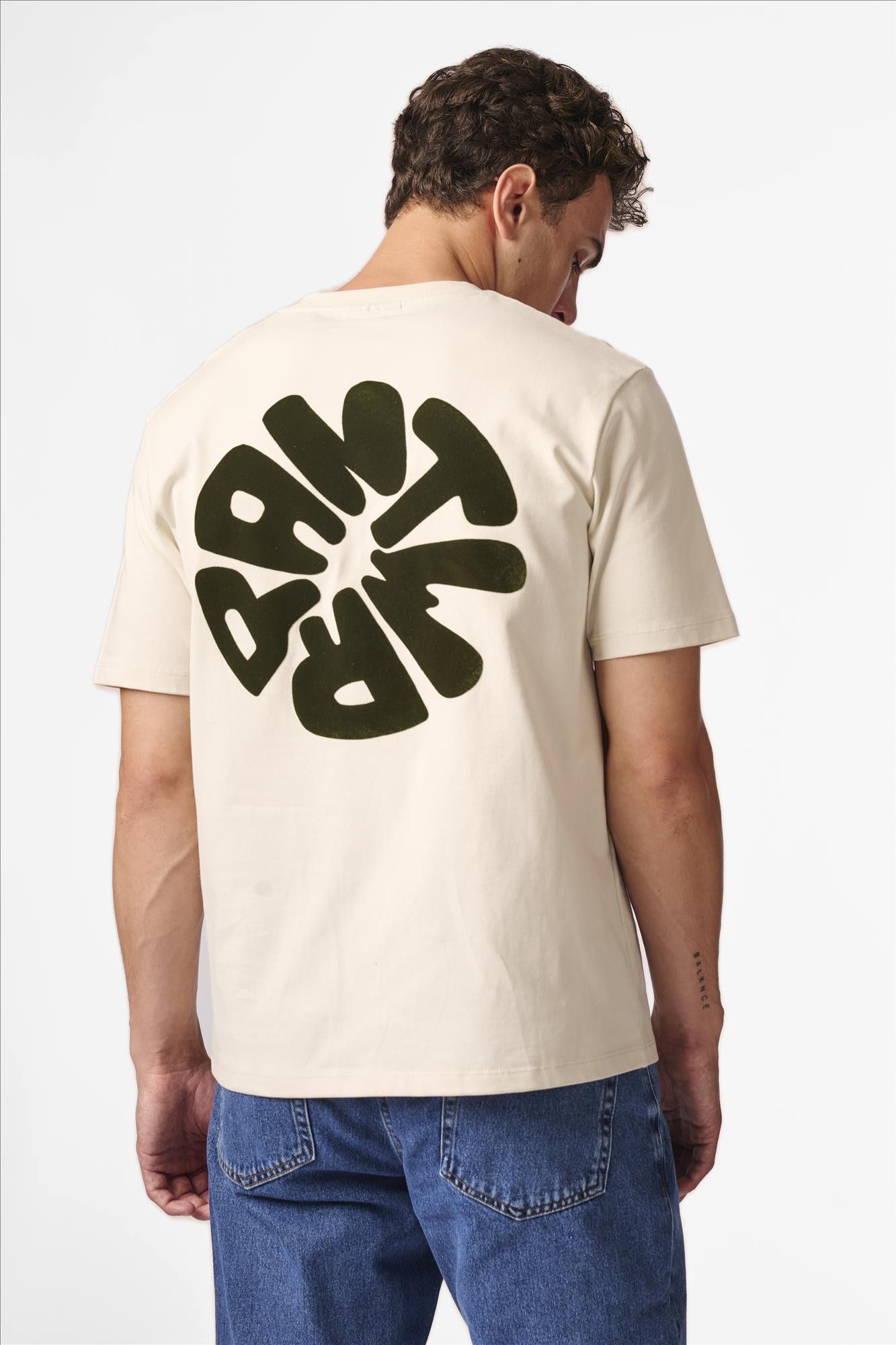 Antwrp - Ecru ANTWRP Backprint T-shirt