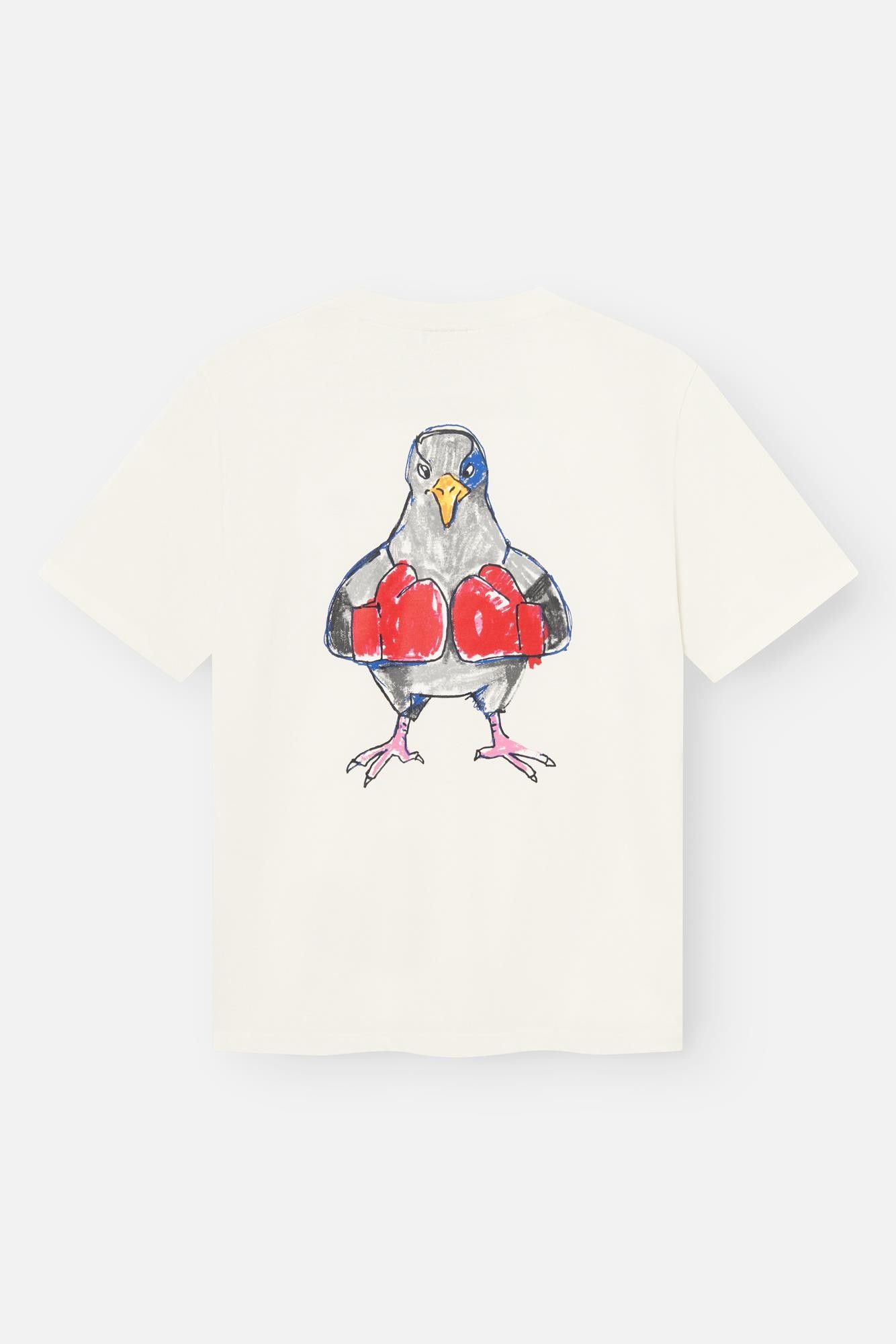Antwrp - Ecru Boxing Pigeon T-shirt