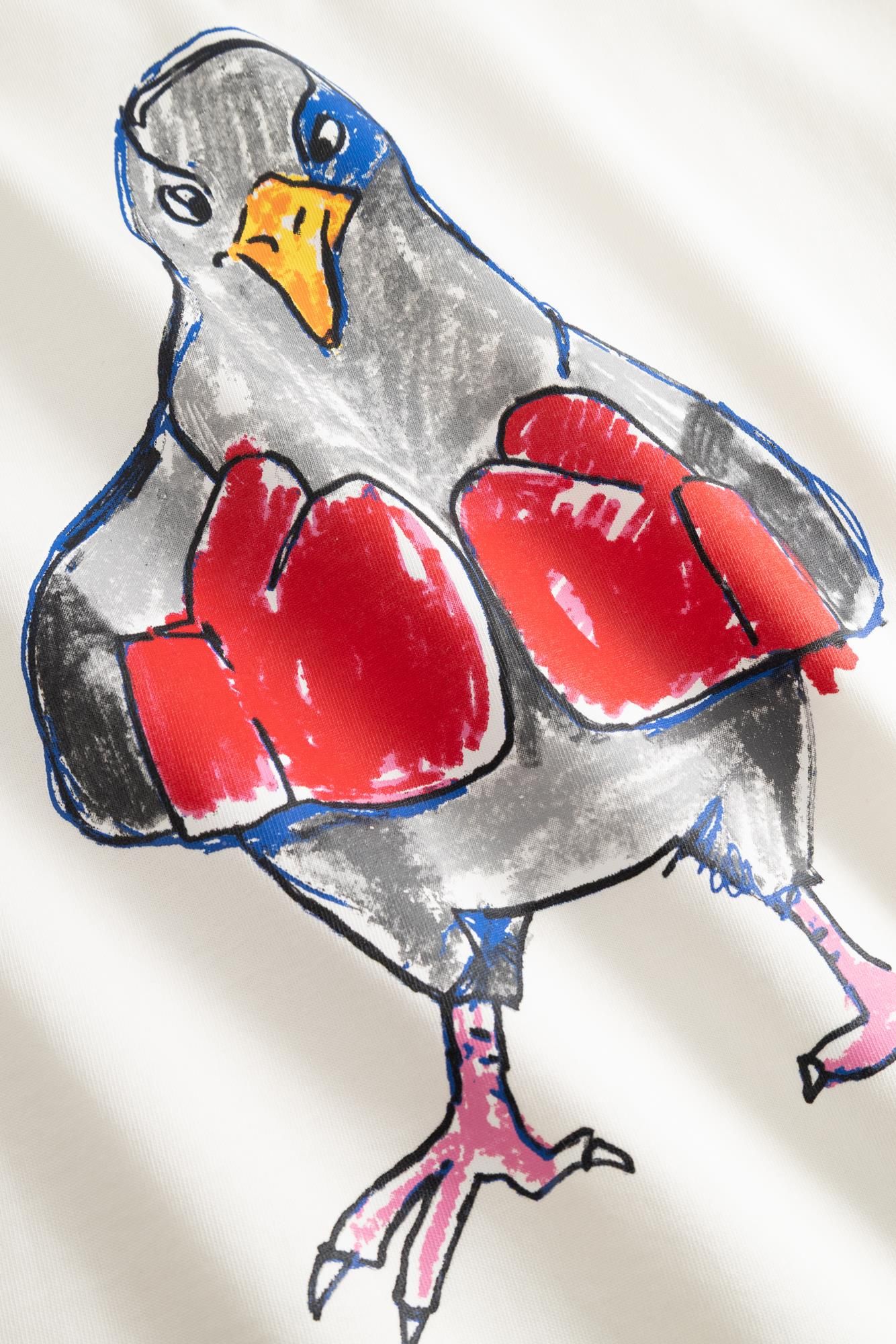 Antwrp - Ecru Boxing Pigeon T-shirt