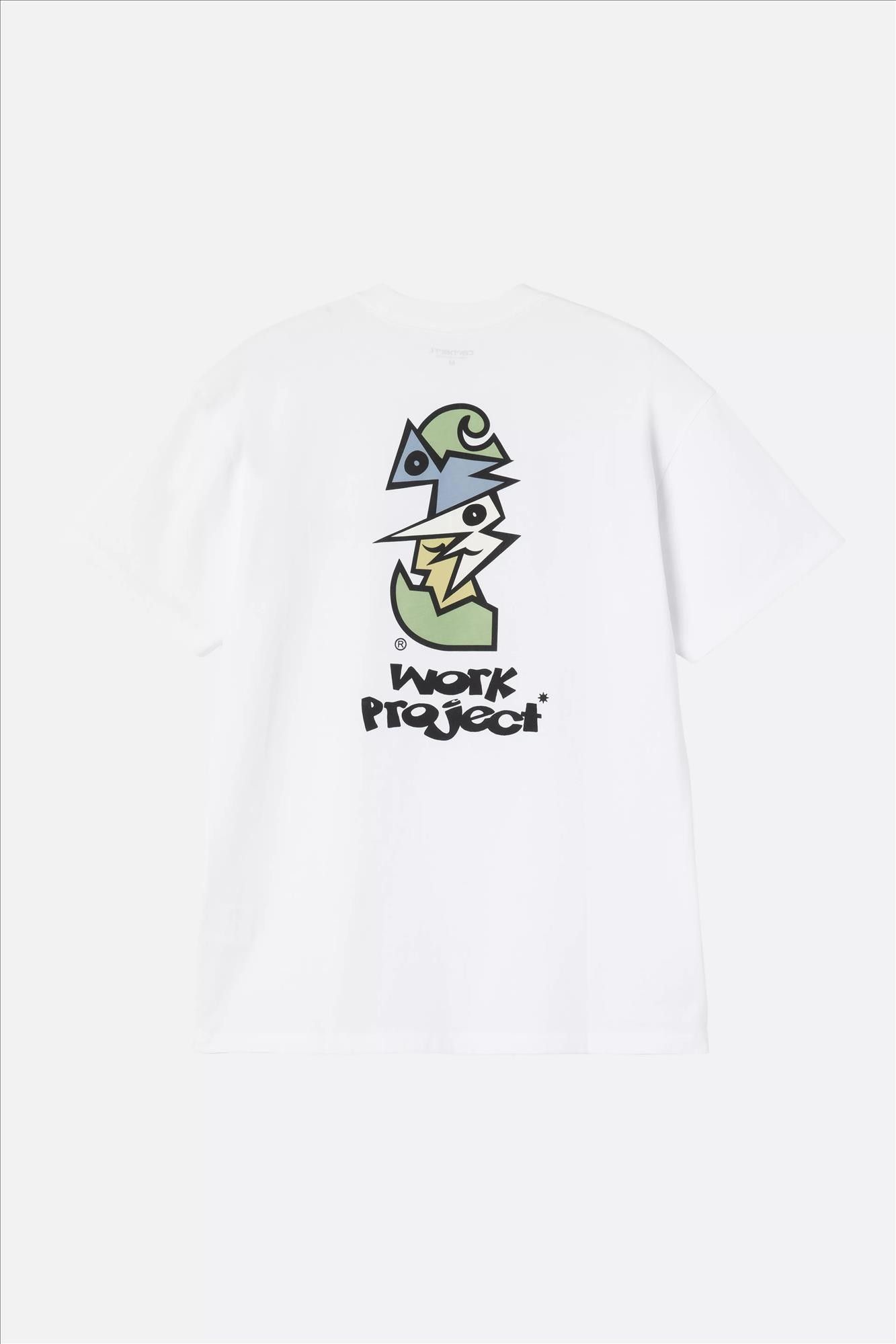 Carhartt WIP - Witte Cubist T-shirt