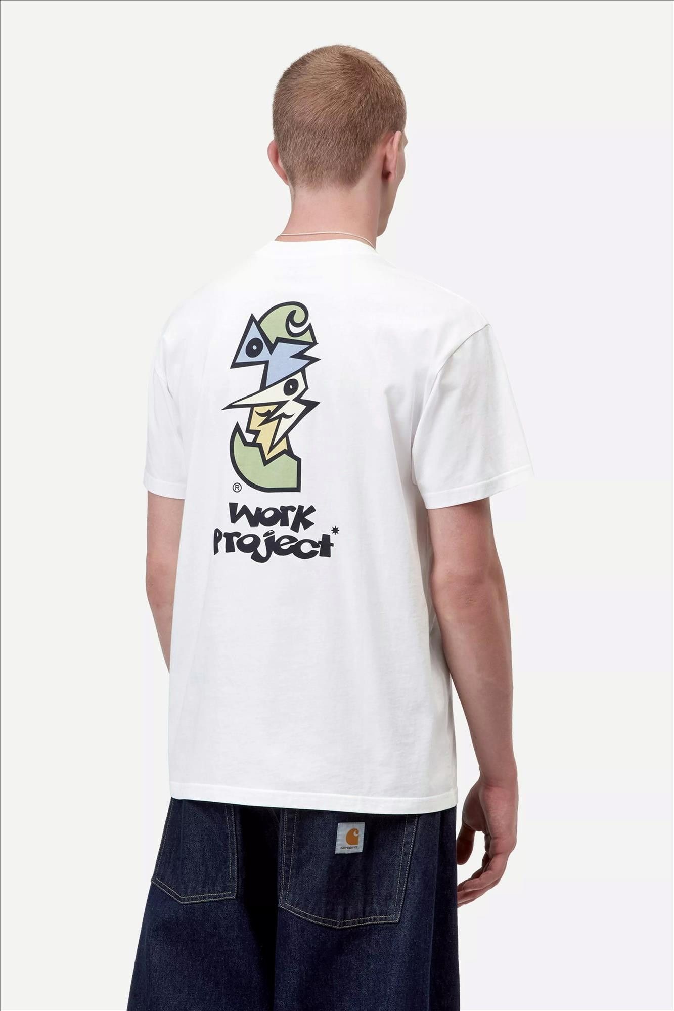 Carhartt WIP - Witte Cubist T-shirt