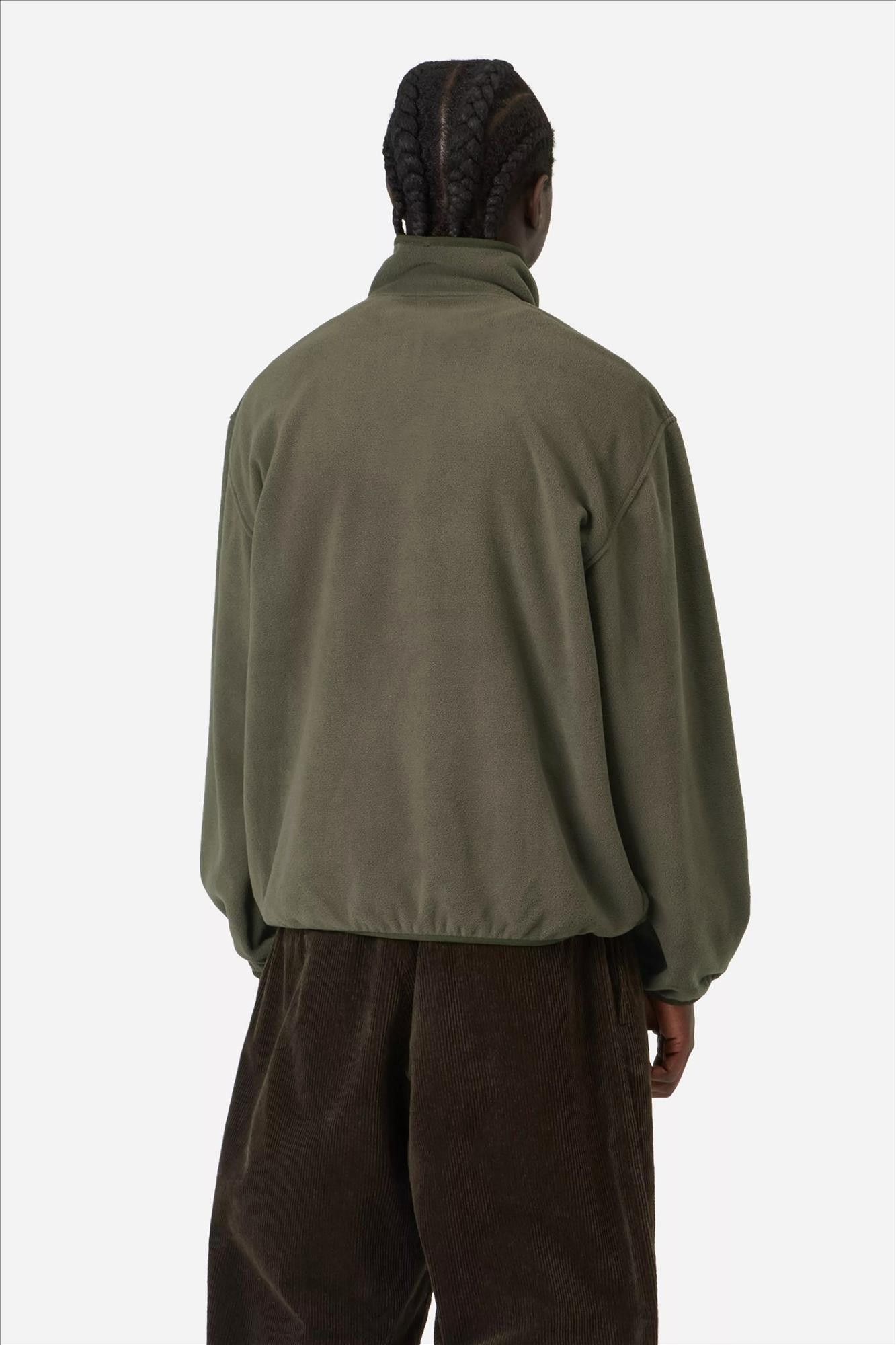 Carhartt WIP - Kaki Edmore Half Zip sweater