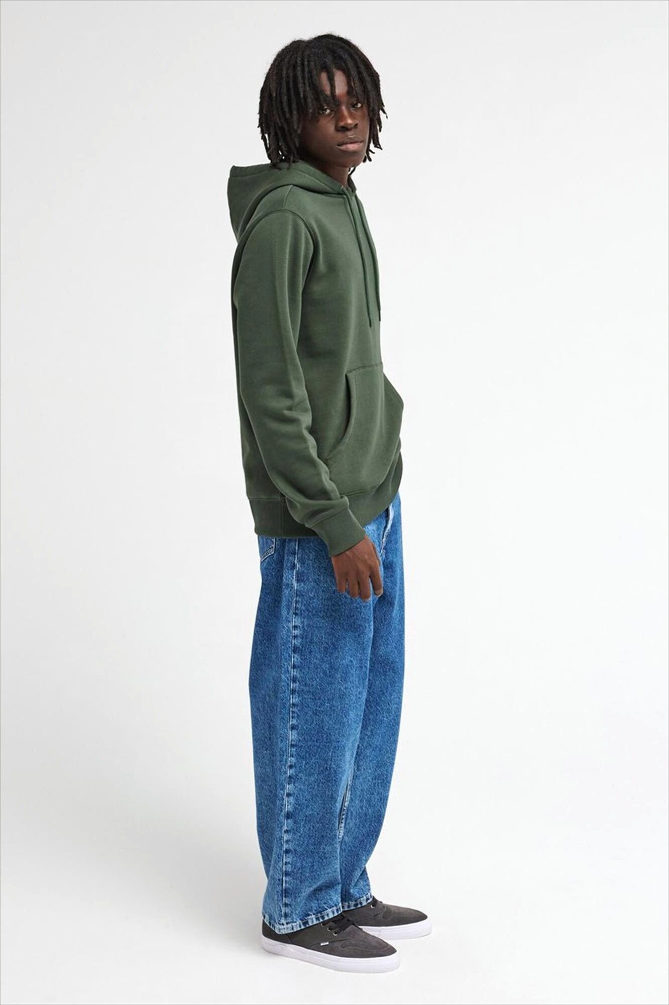Element - Kaki Icon Embroidery Zip hoodie