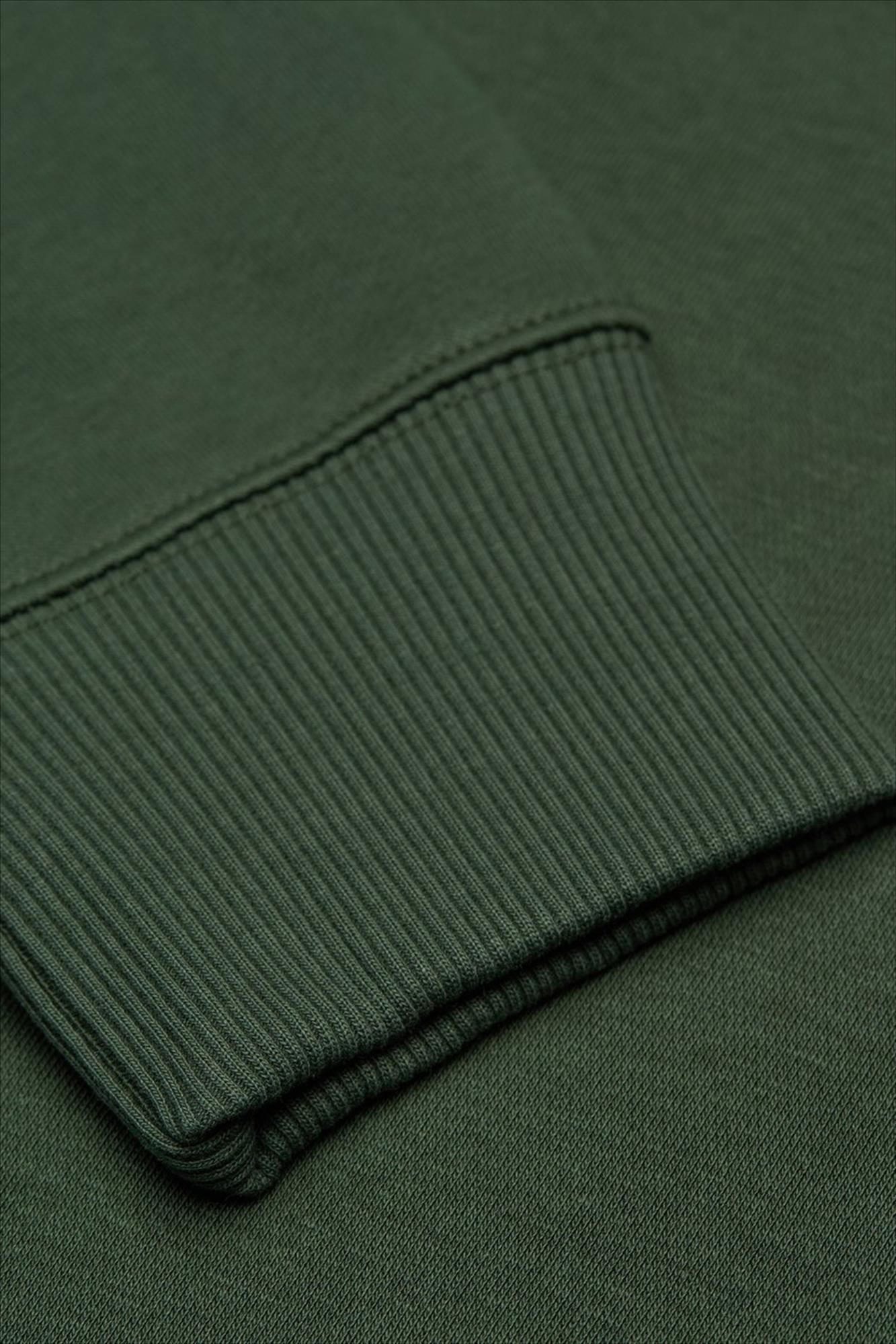 Element - Kaki Icon Embroidery Zip hoodie