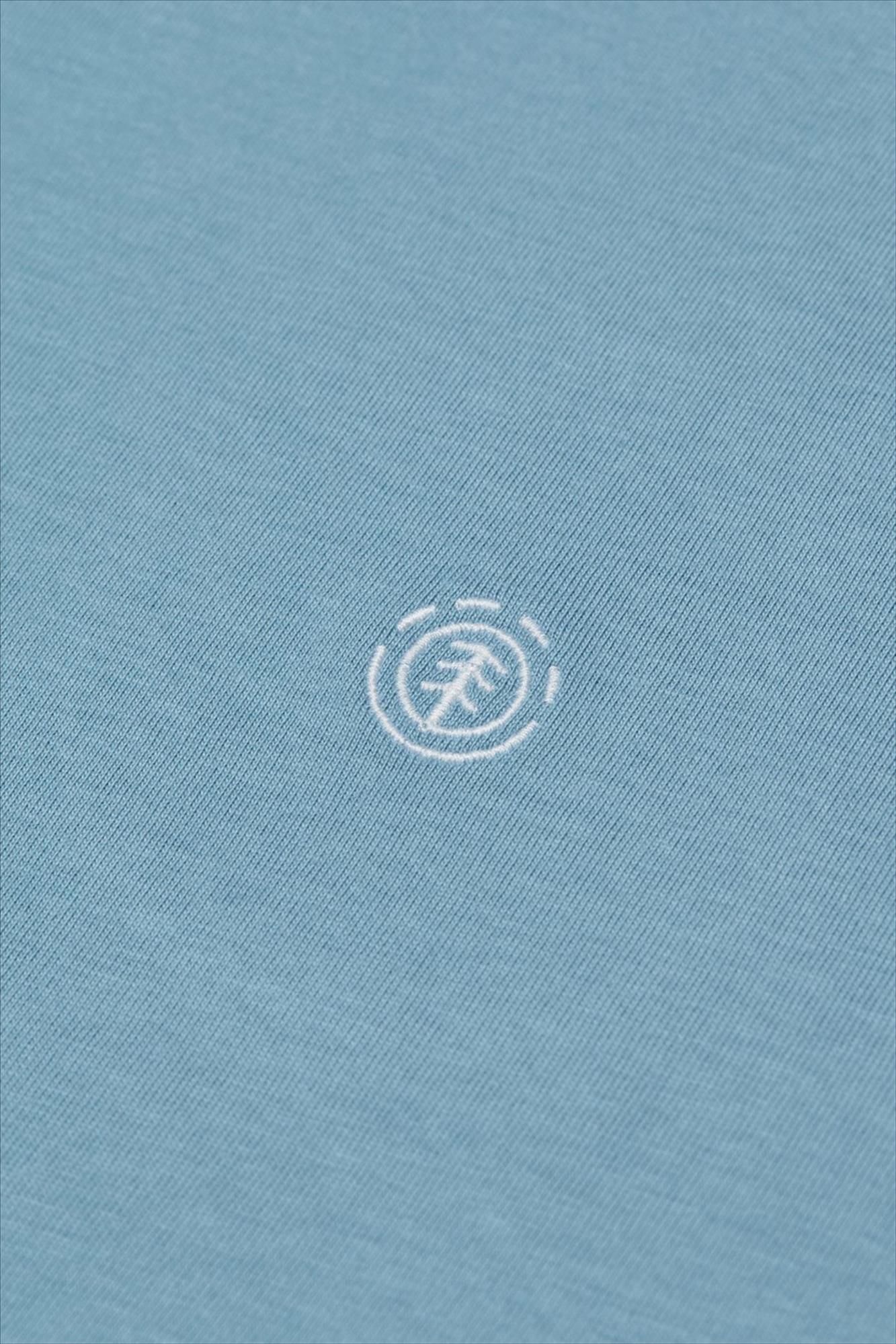 Element - Lichtblauwe Icon Embroidery T-shirt