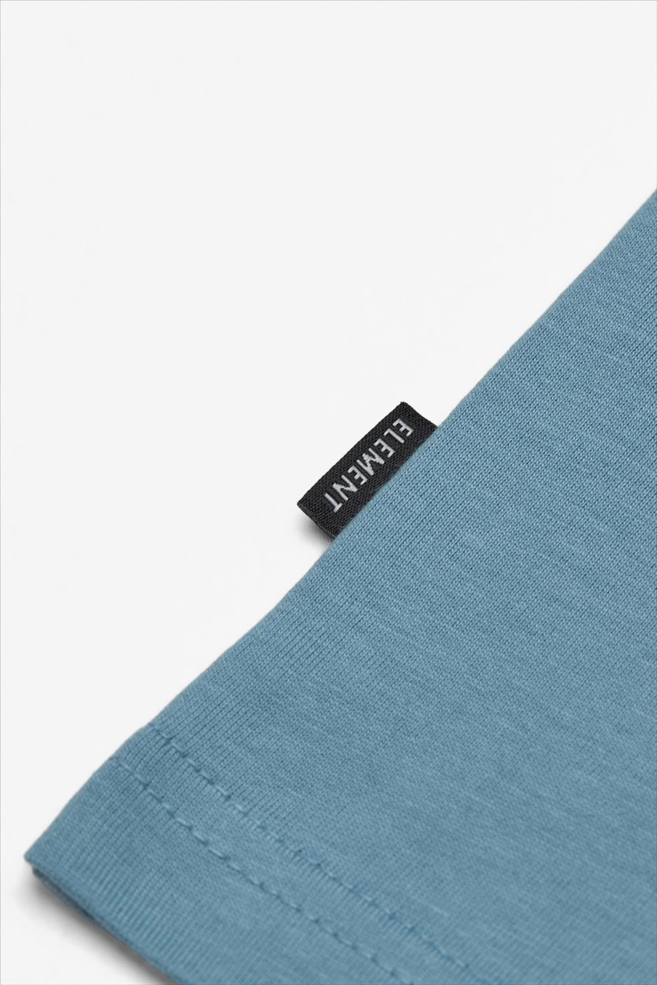 Element - Lichtblauwe Icon Embroidery T-shirt