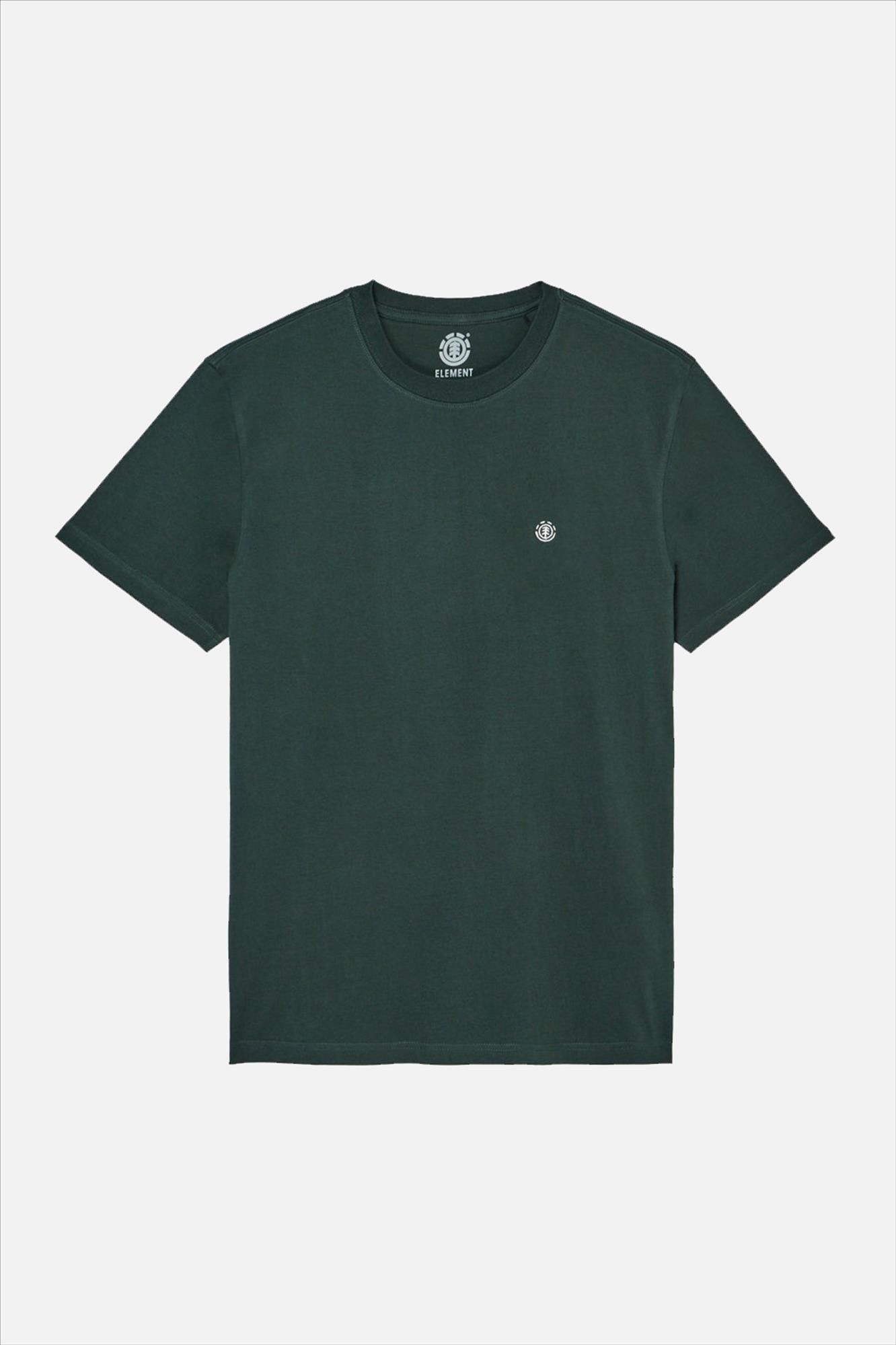 Element - Donkergroene Icon Embroidery T-shirt