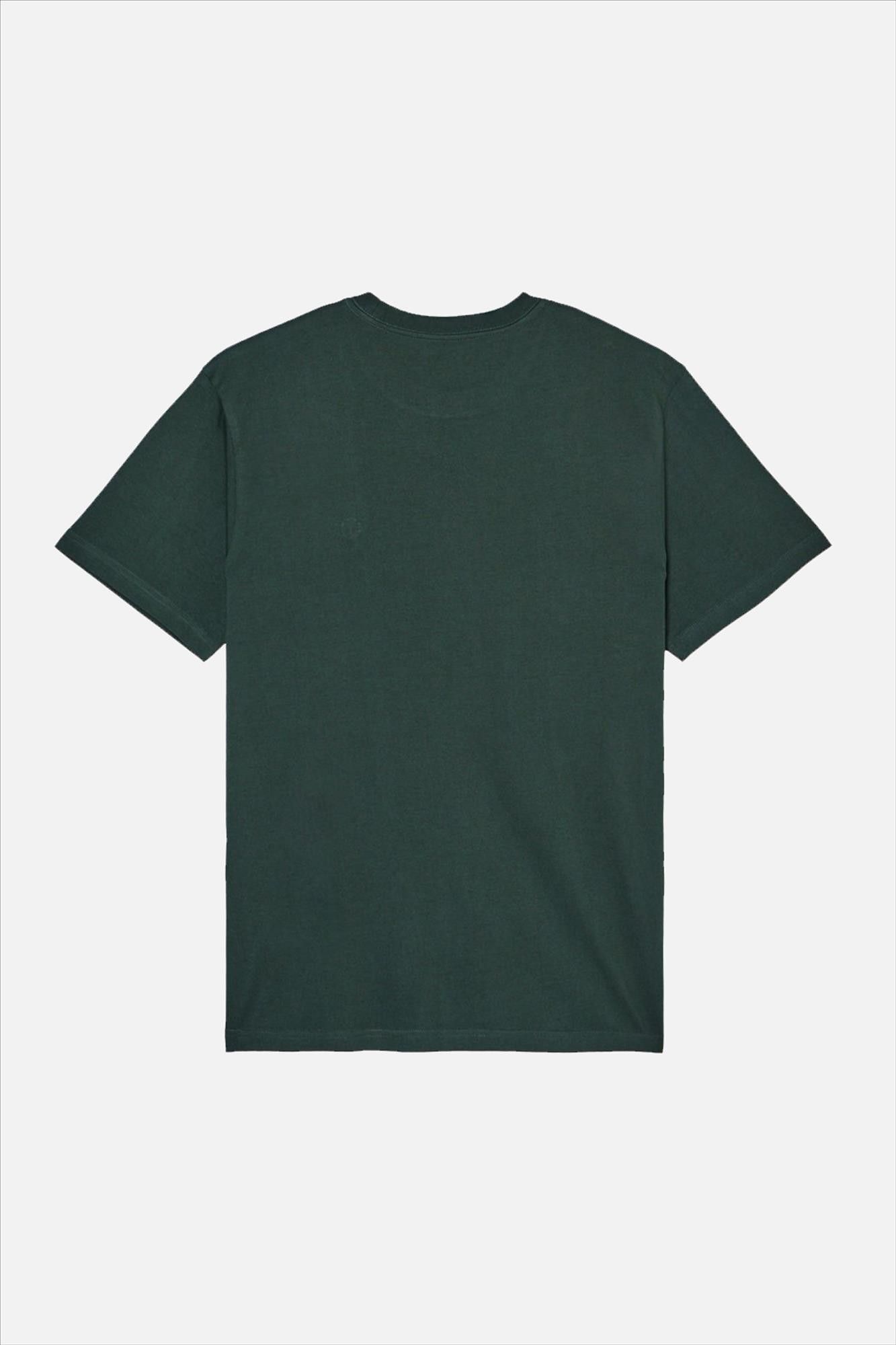 Element - Donkergroene Icon Embroidery T-shirt