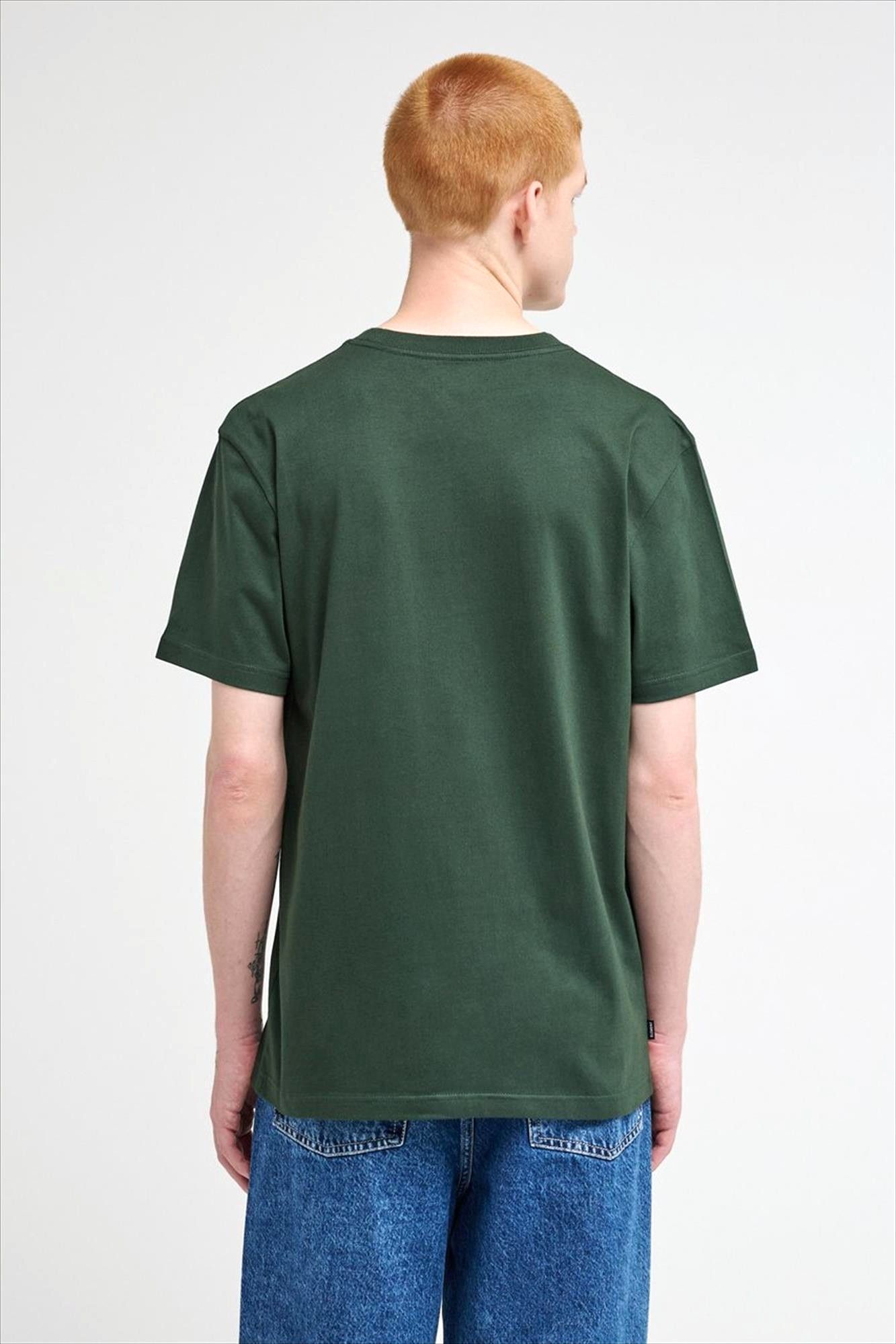 Element - Donkergroene Icon Embroidery T-shirt