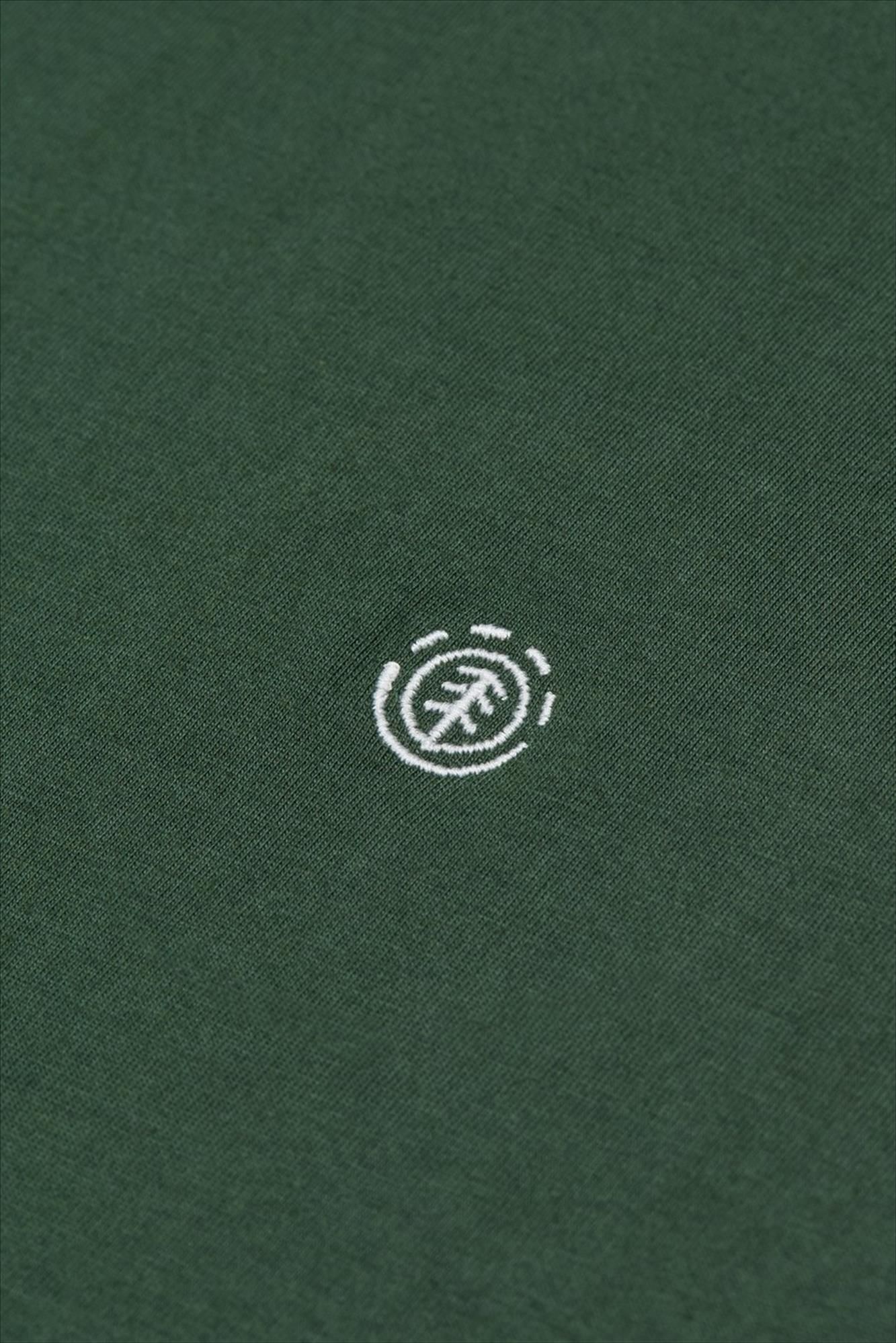 Element - Donkergroene Icon Embroidery T-shirt