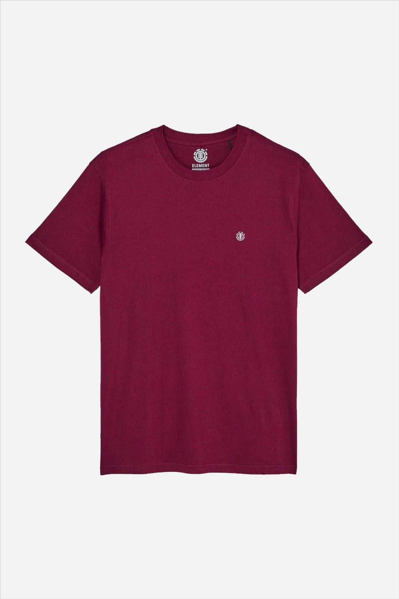 Element - Bordeaux Icon Embroidery T-shirt