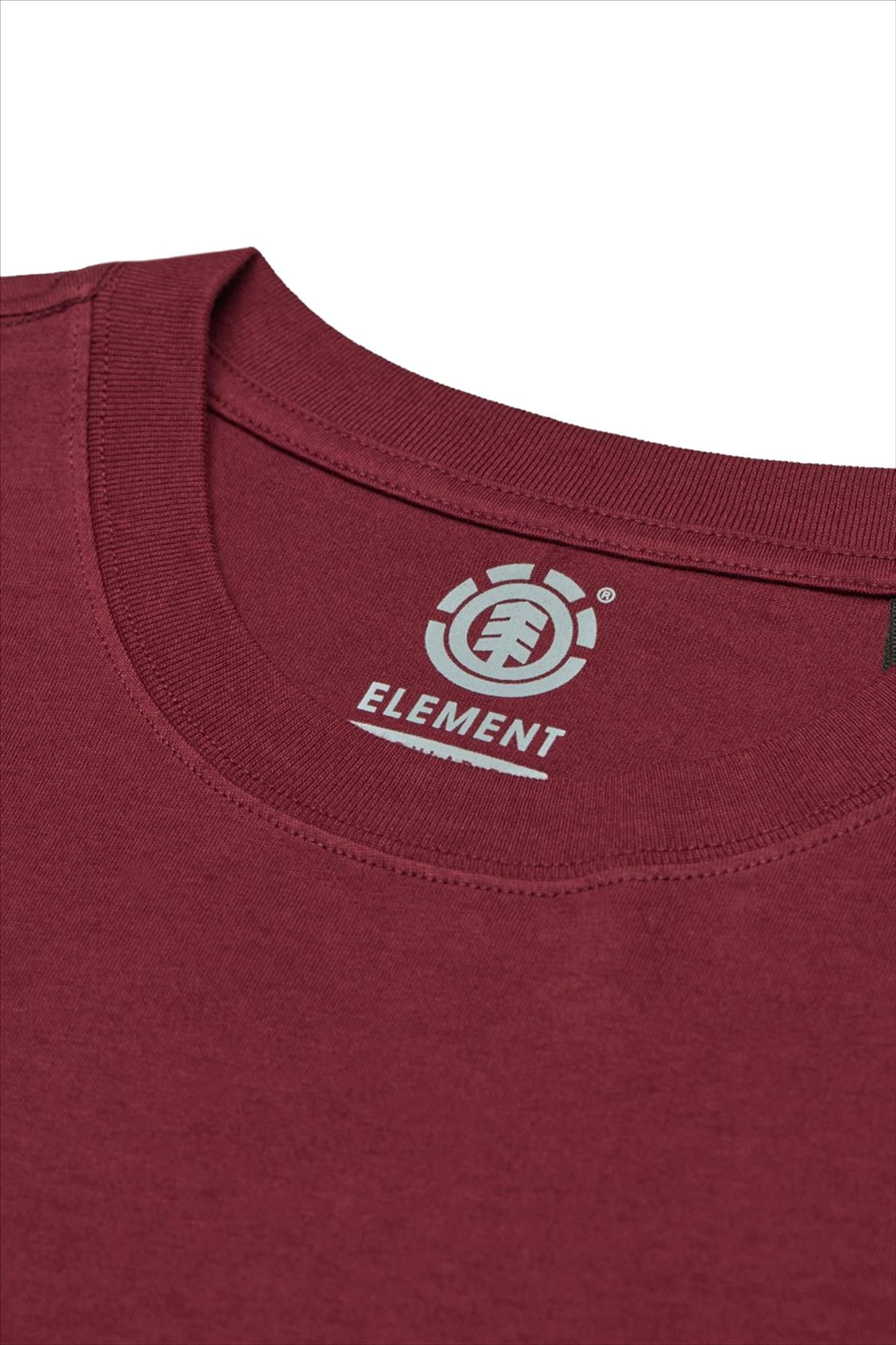 Element - Bordeaux Icon Embroidery T-shirt