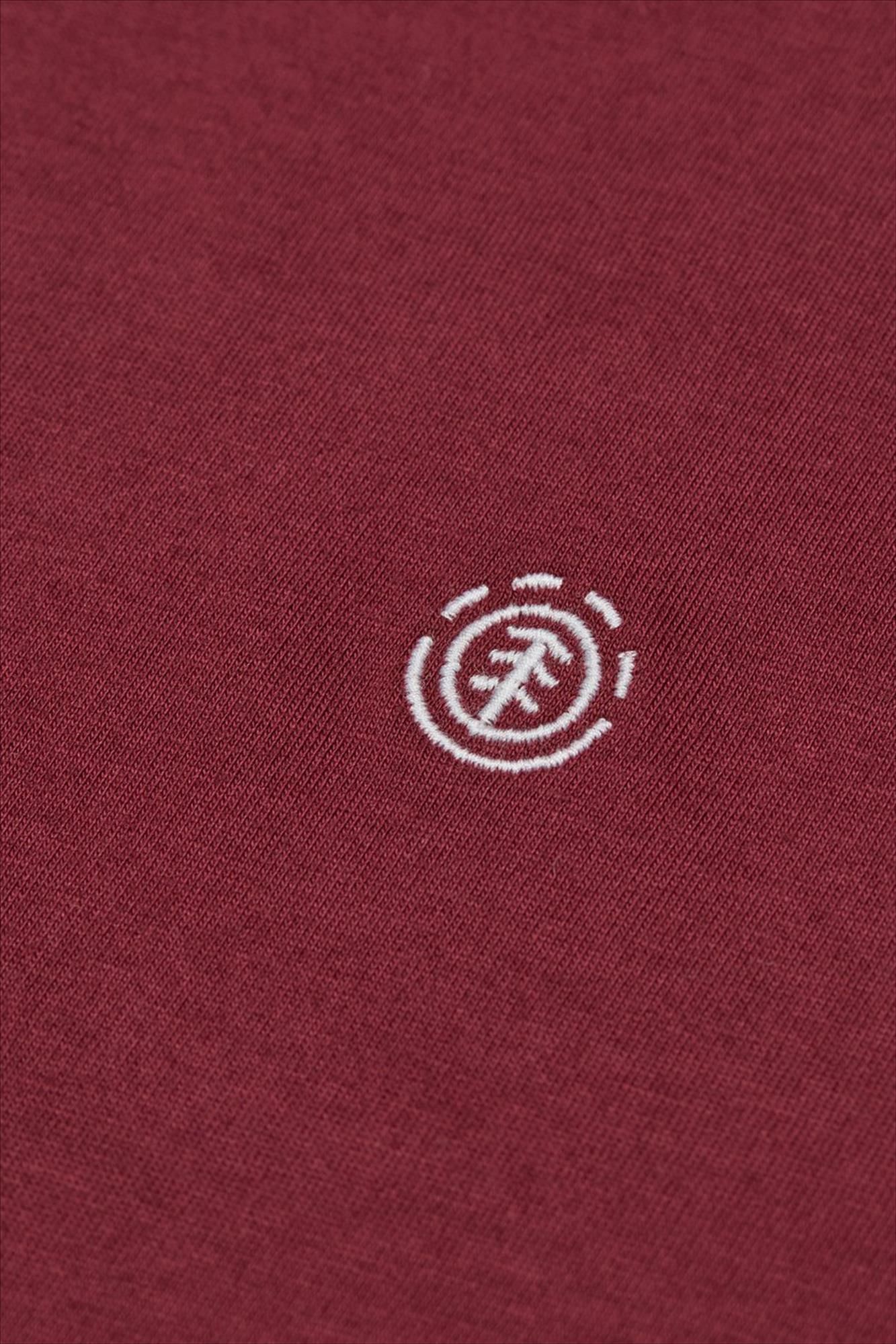 Element - Bordeaux Icon Embroidery T-shirt