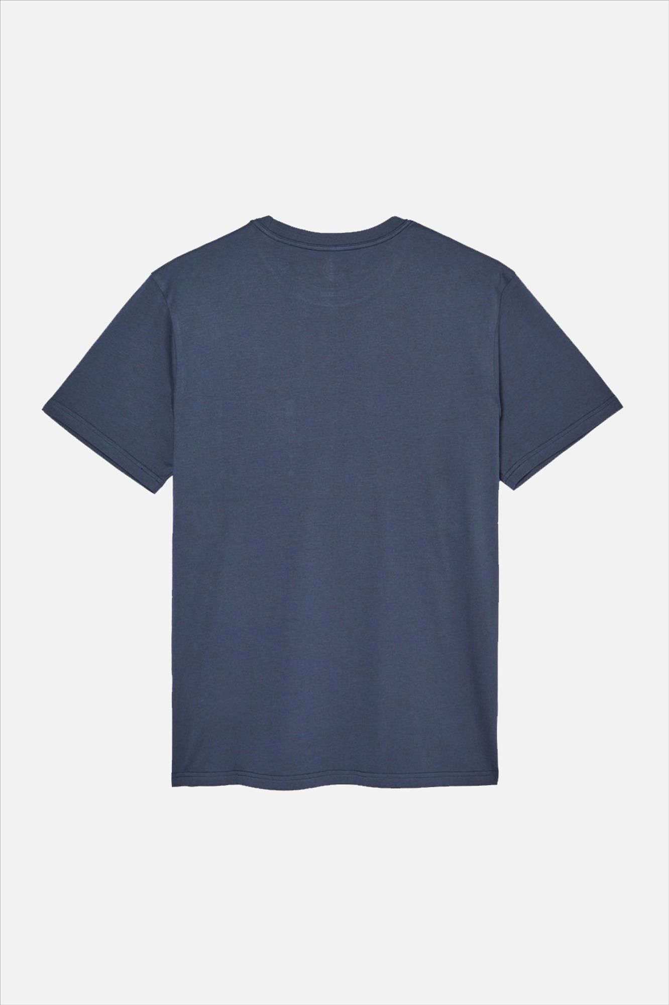 Element - Blauwgrijze Icon Label Pocket T-shirt