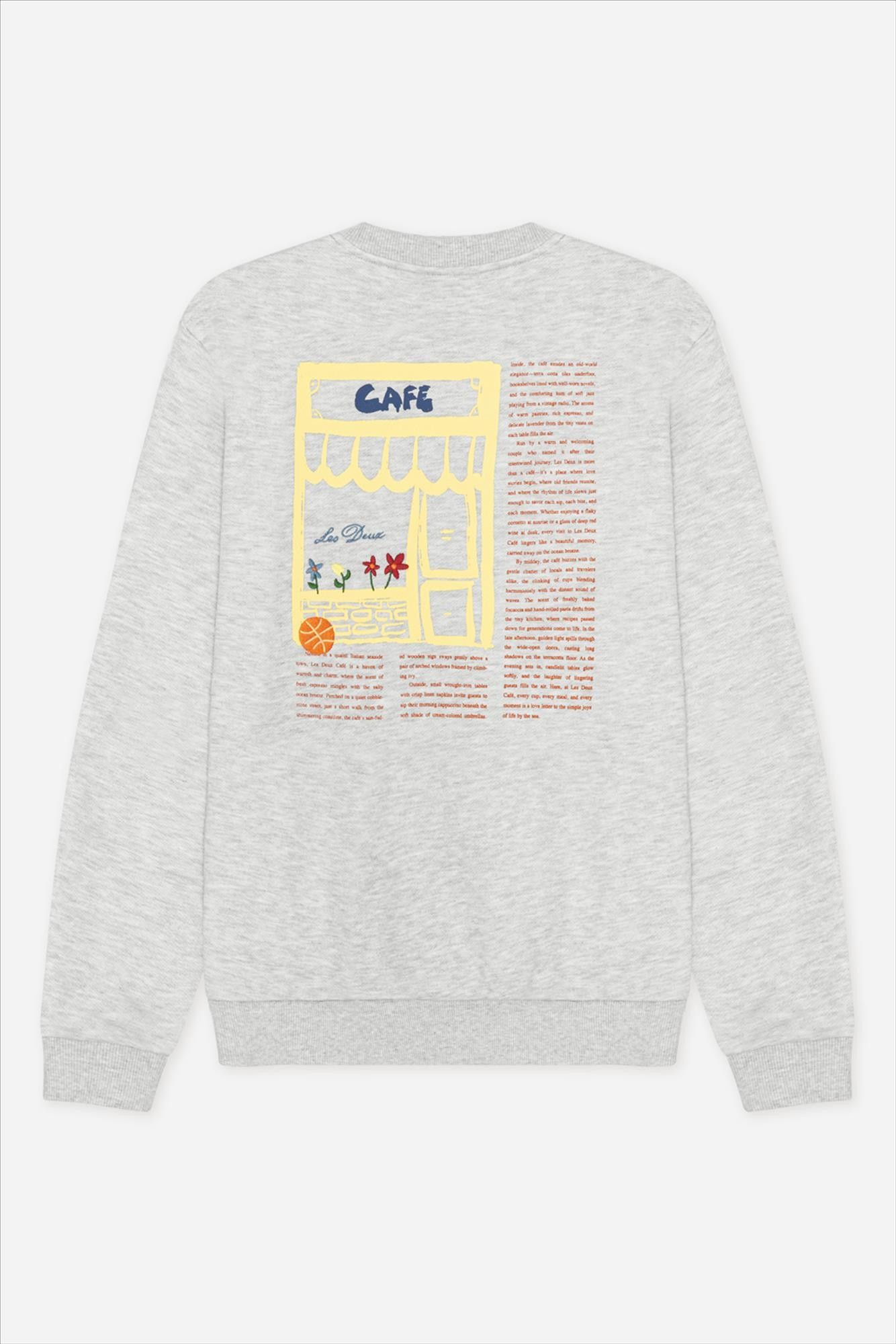 LES DEUX  - Grijze Café sweater