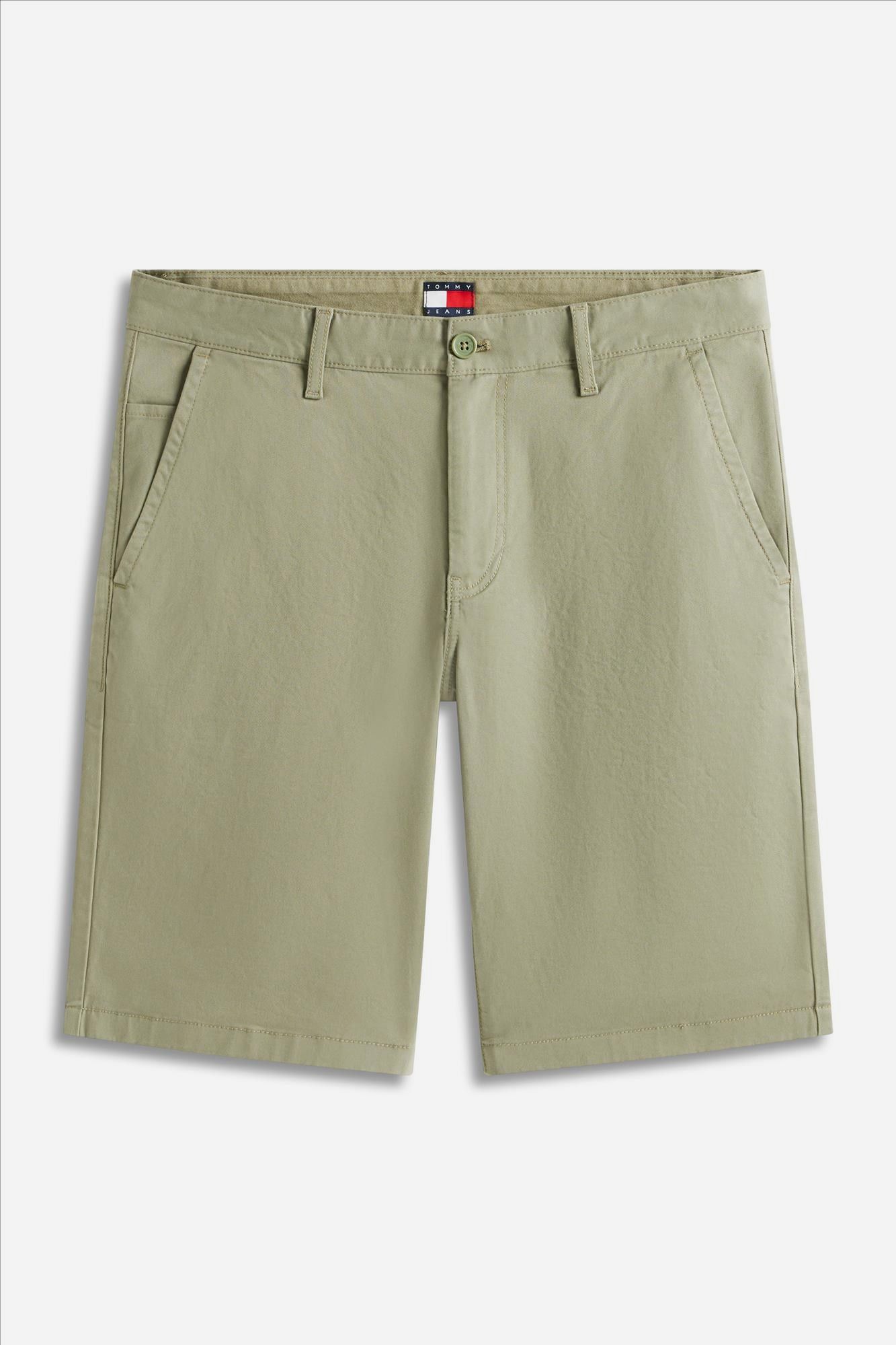 Tommy Jeans - Olijfgroene Scanton slim short