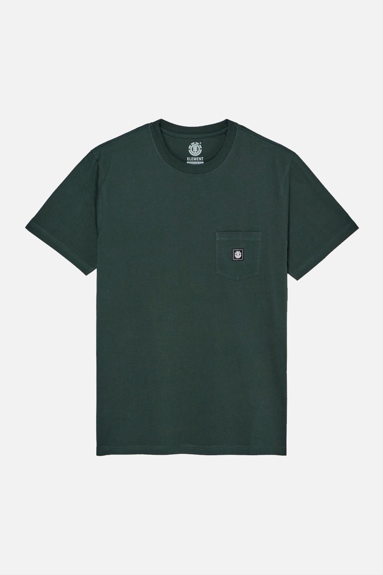 Element - Kaki Icon Label Pocket T-shirt