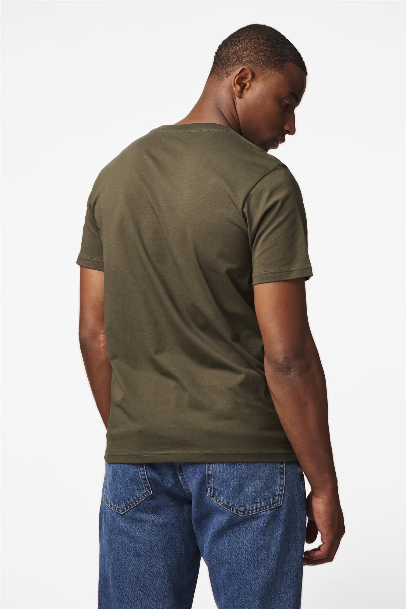 Antwrp - Donkergroene Broken Leg T-shirt