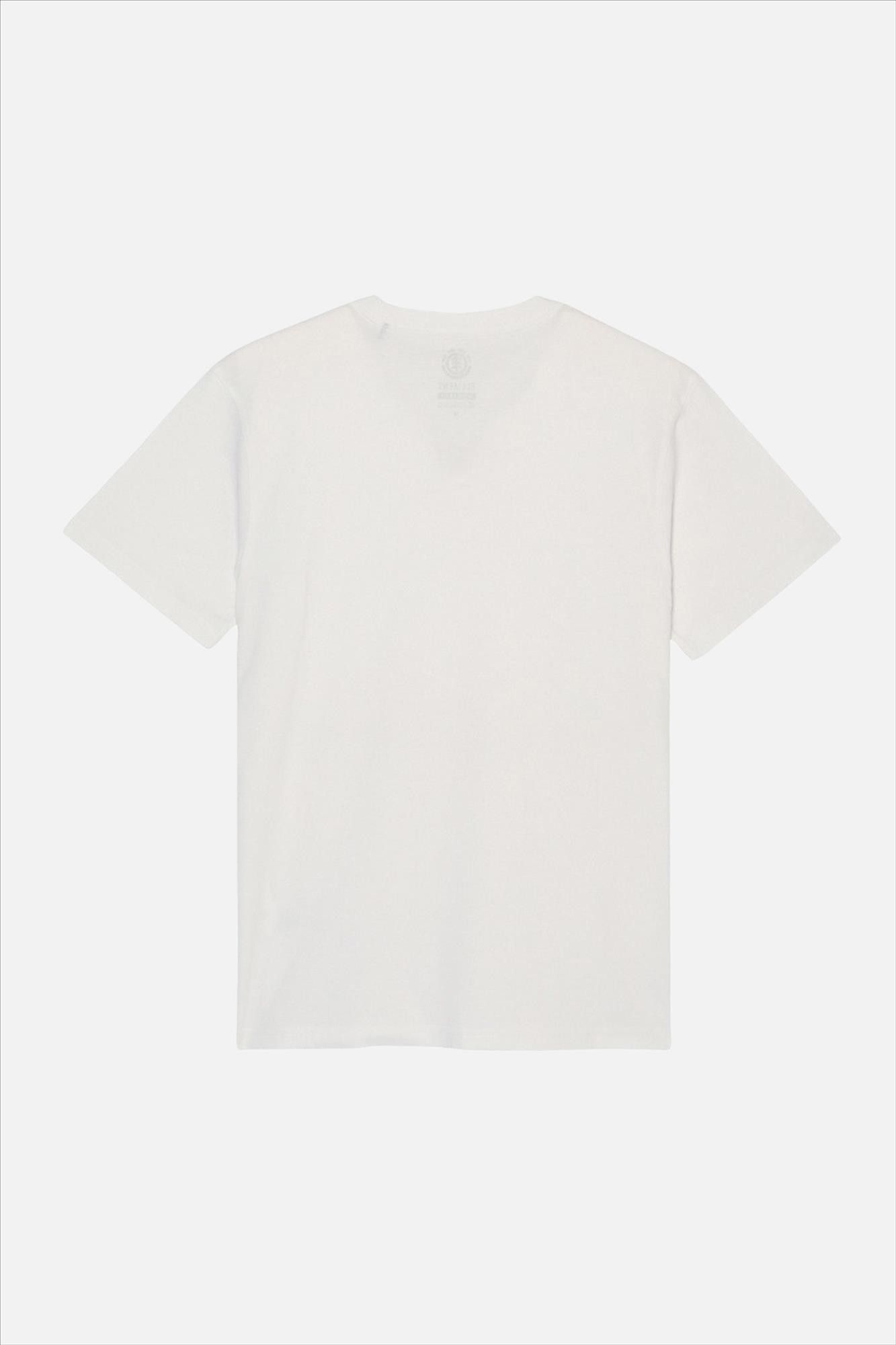Element - Witte Icon Label Pocket T-shirt