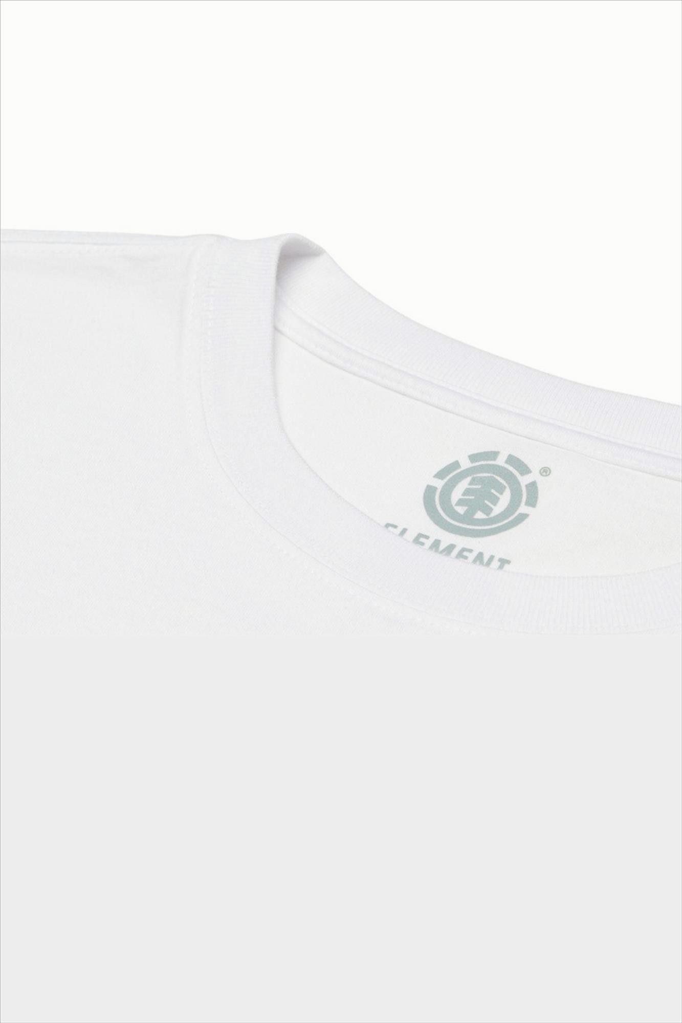 Element - Witte Icon Label Pocket T-shirt