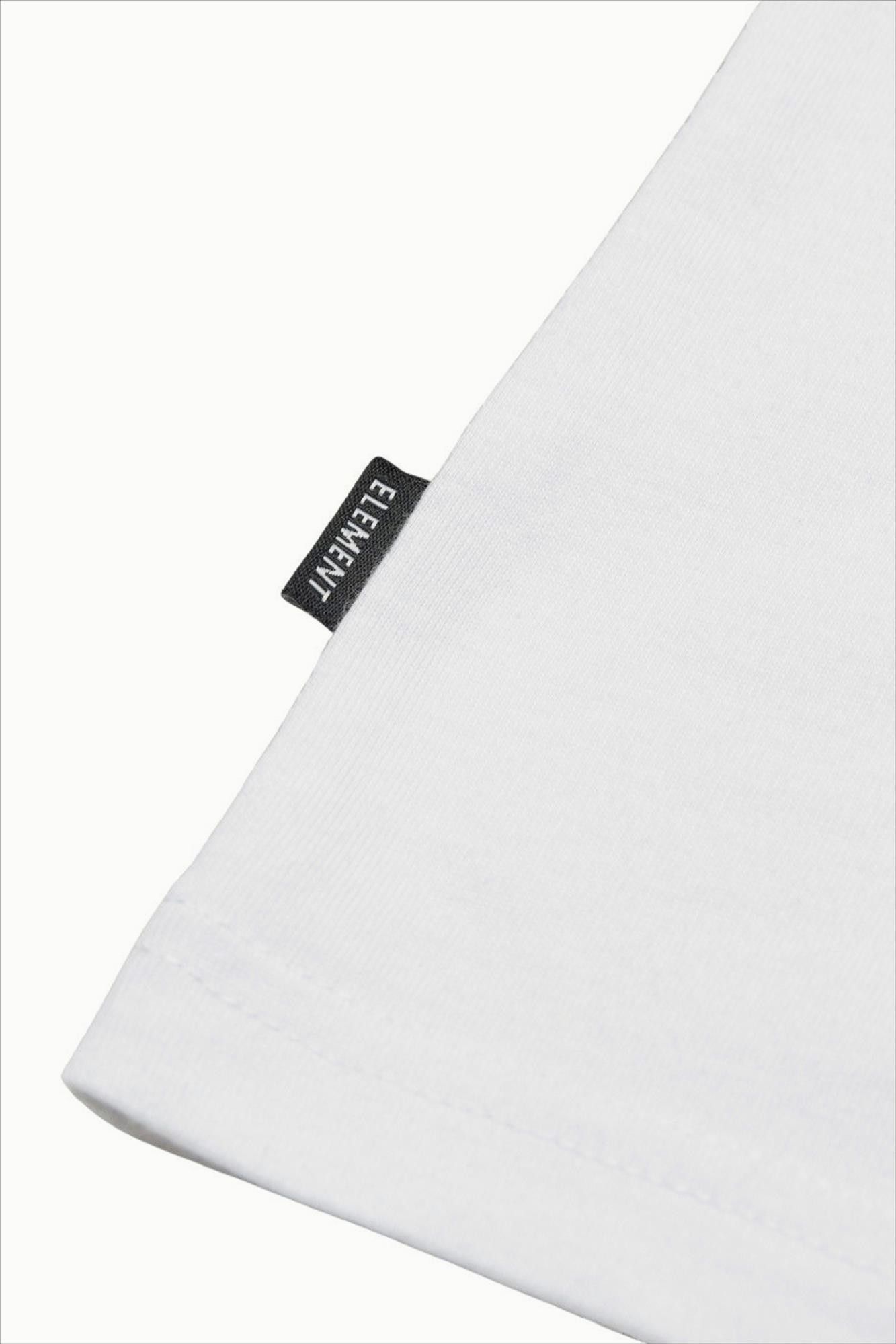 Element - Witte Icon Label Pocket T-shirt