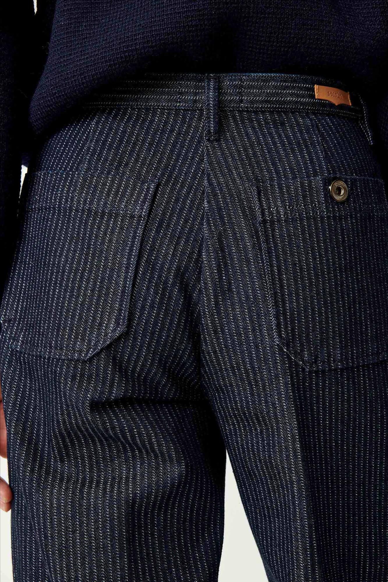 Sessùn - Donkerblauwe Aldricks broek