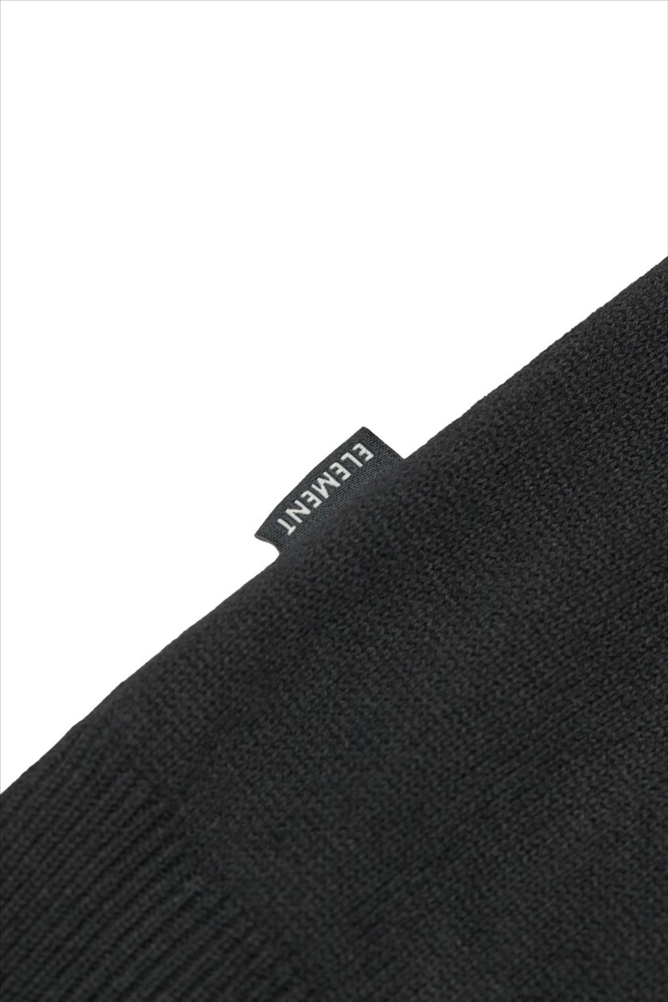 Element - Zwarte Icon Embroidery trui