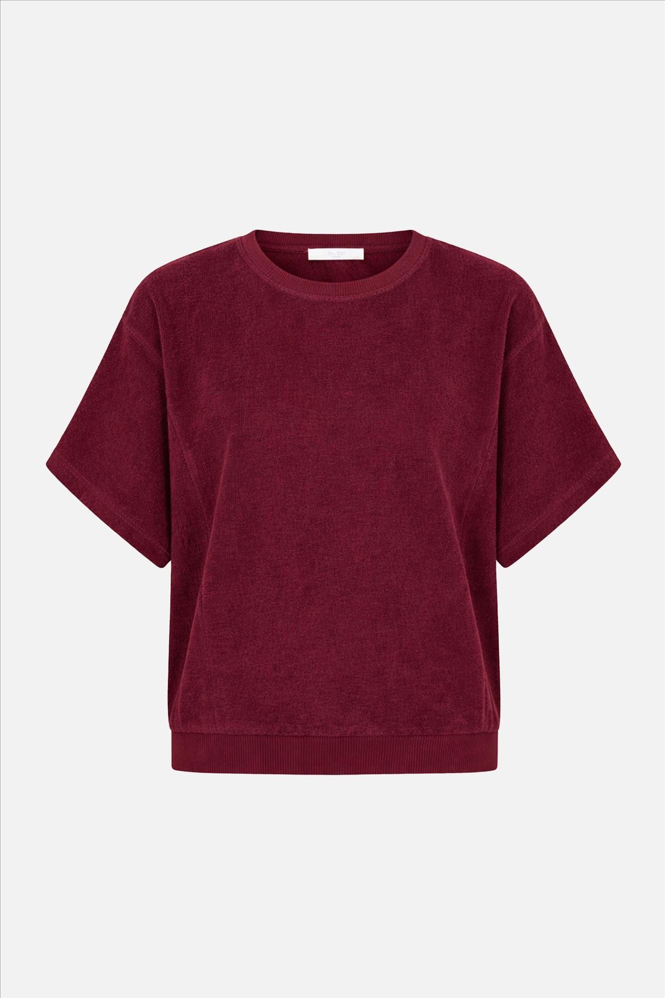 BY BAR - Bordeaux Nuki Slub T-shirt