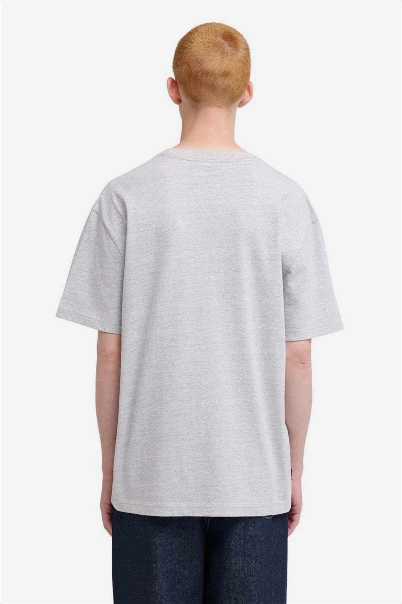 Element - Grijze Square Logo T-shirt