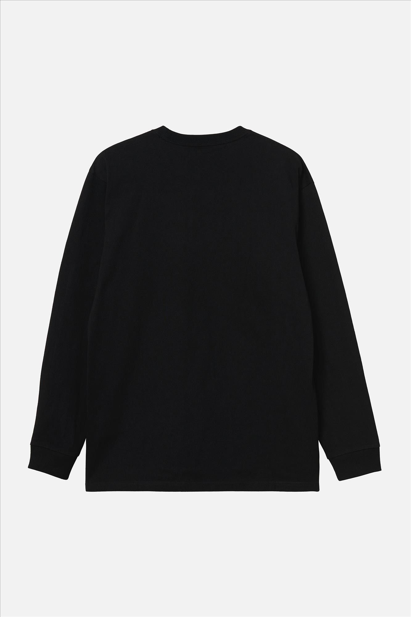 Carhartt WIP - Zwarte Chase T-shirt met lange mouw