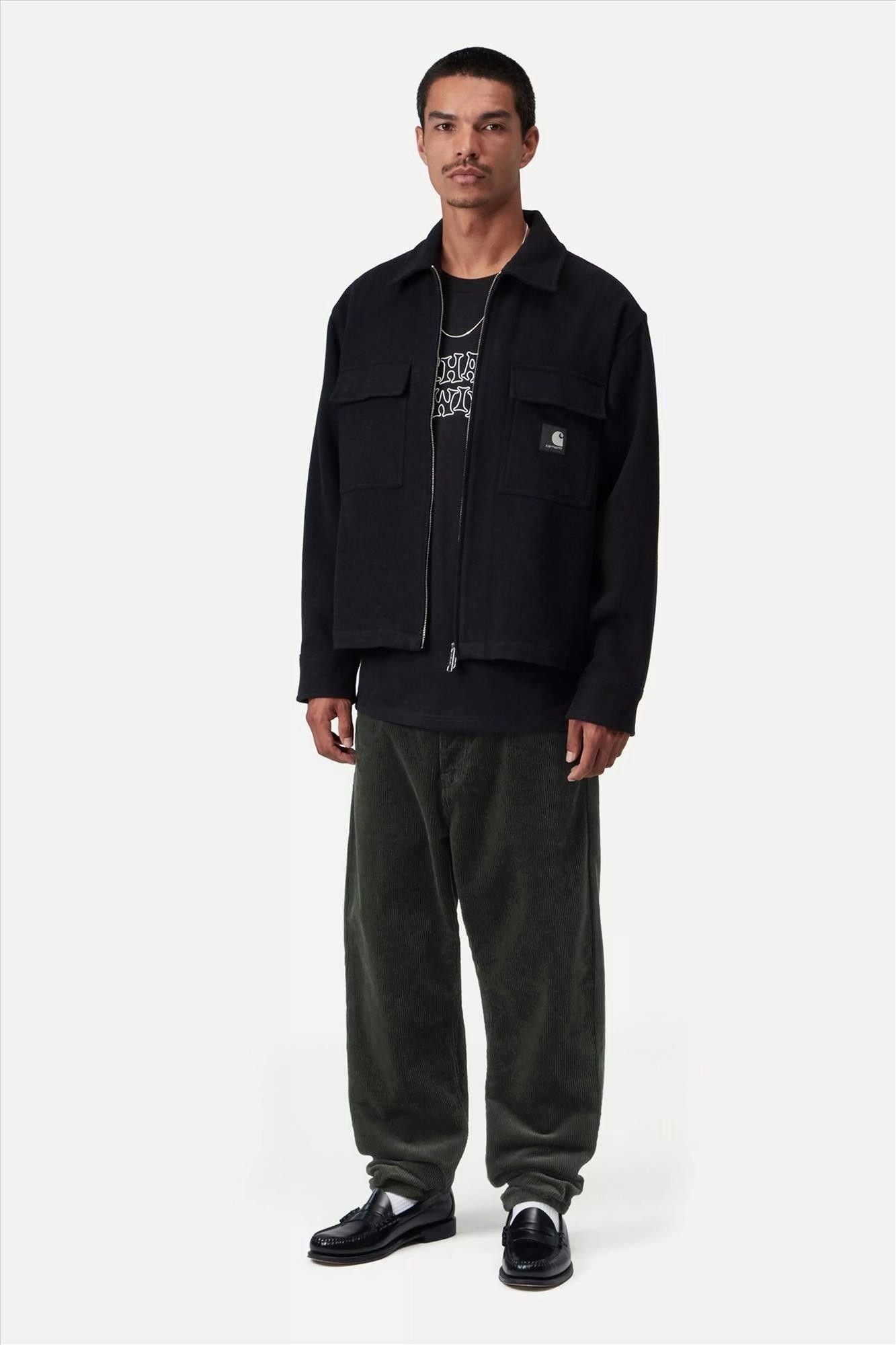 Carhartt WIP - Donkergroene Newel pant